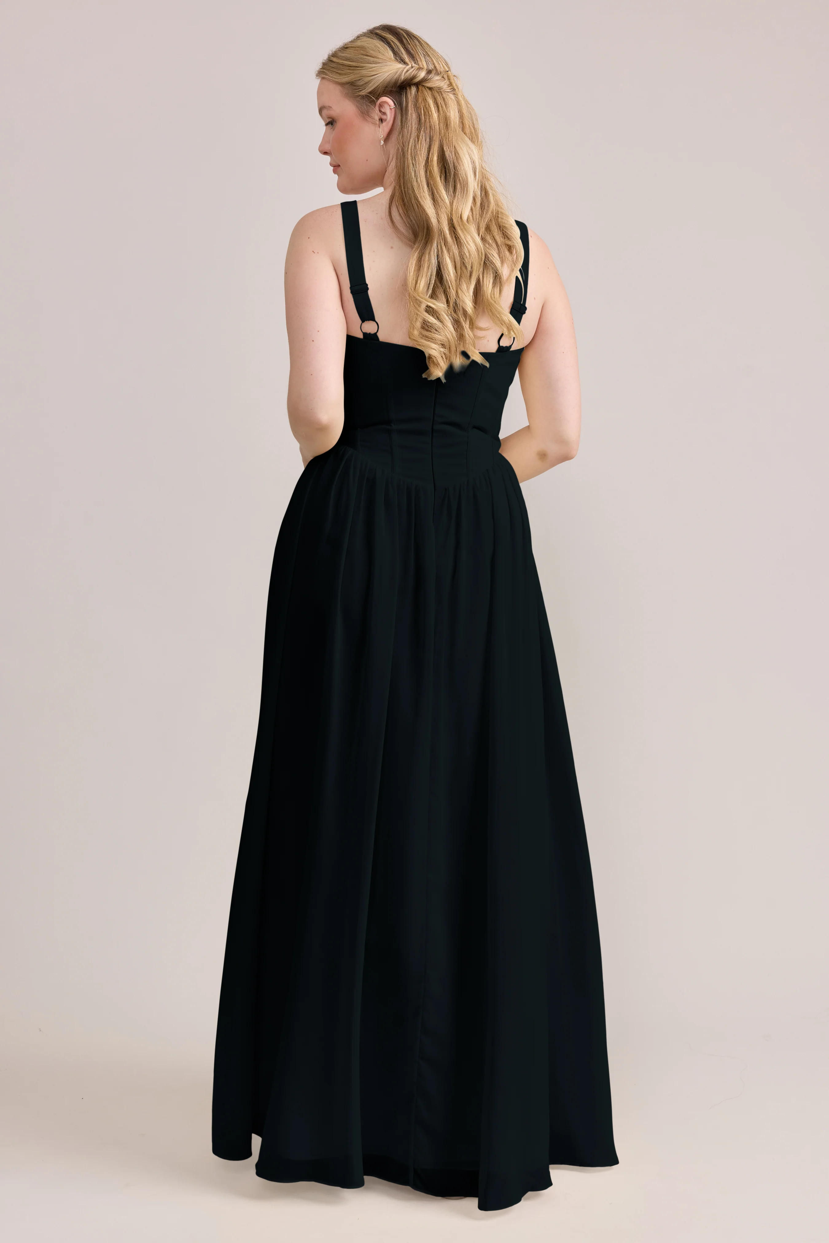 Alena Chiffon Dress | Made To Order - Image 13