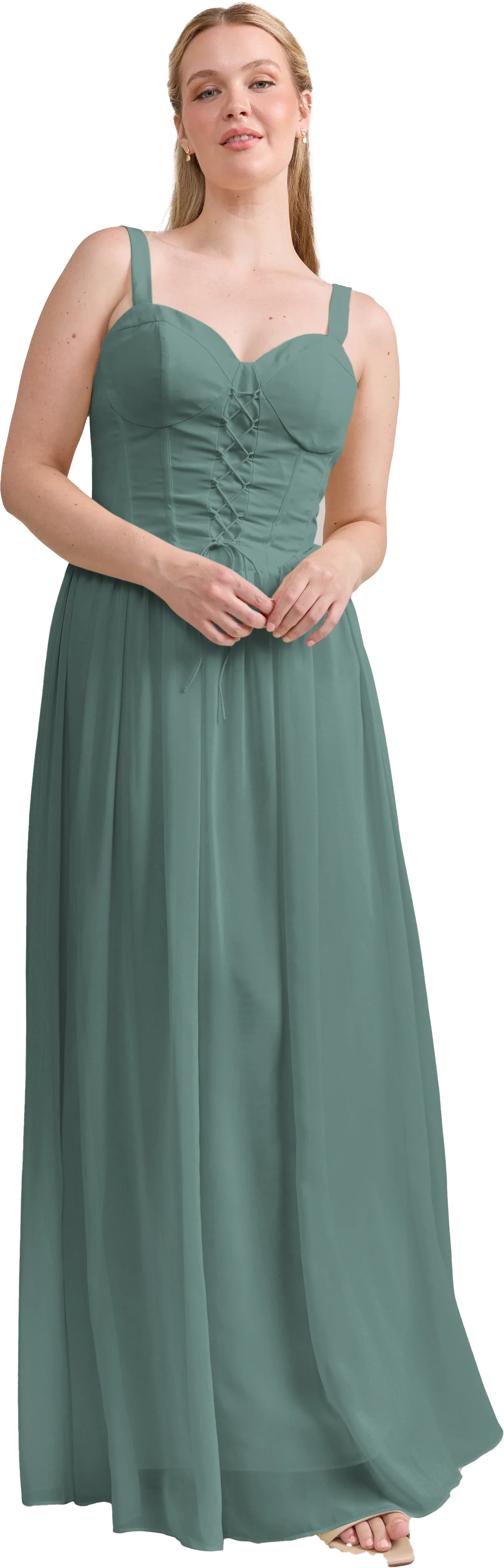 Alena Chiffon Dress | Made To Order - Image 165