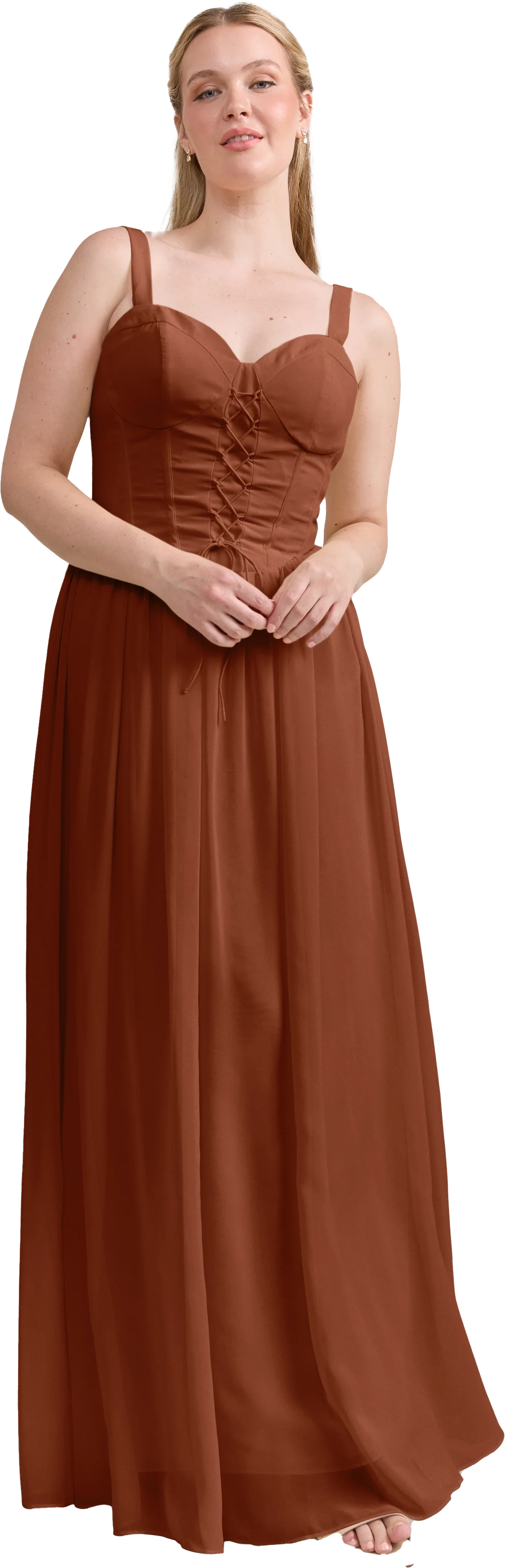 Alena Chiffon Dress | Made To Order - Image 169