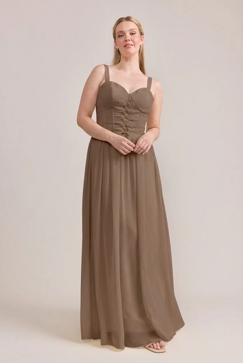 Alena Chiffon Dress | Made To Order - Image 176