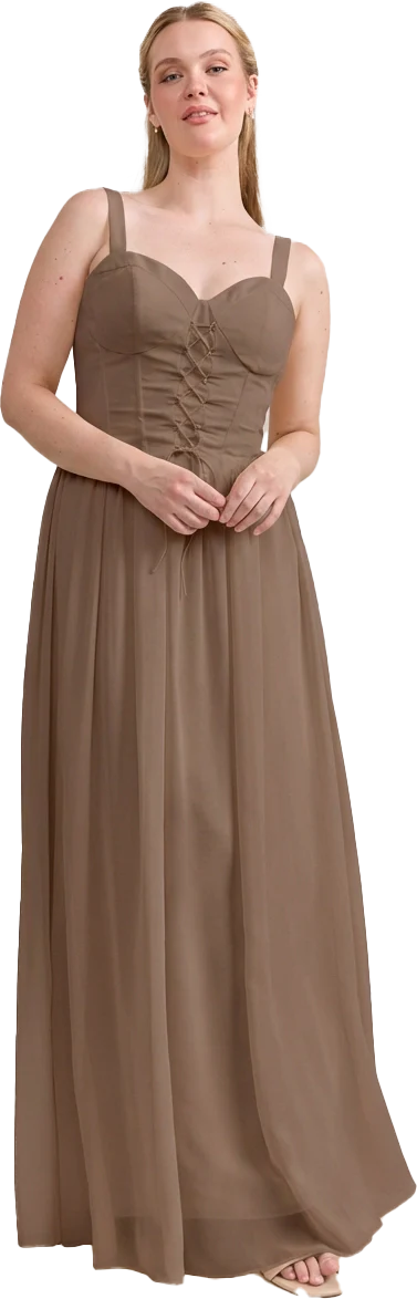 Alena Chiffon Dress | Made To Order - Image 179