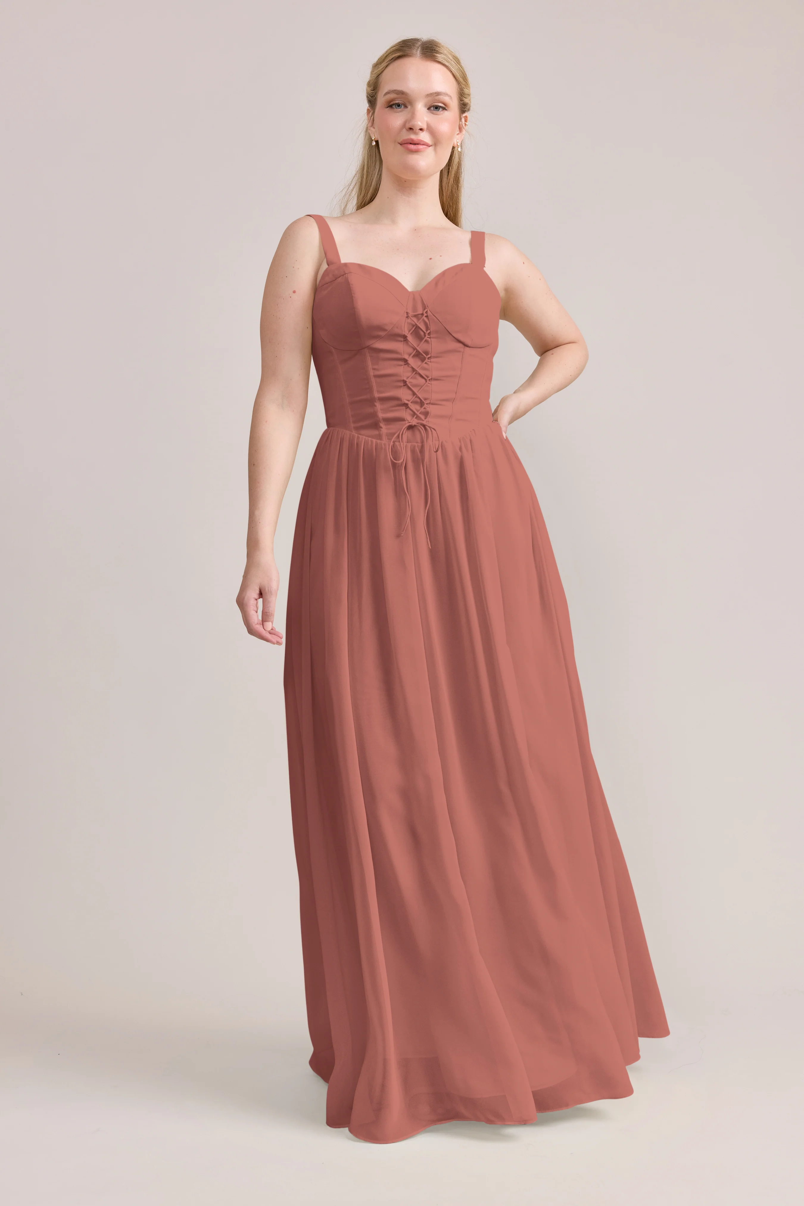 Alena Chiffon Dress | Made To Order - Image 37