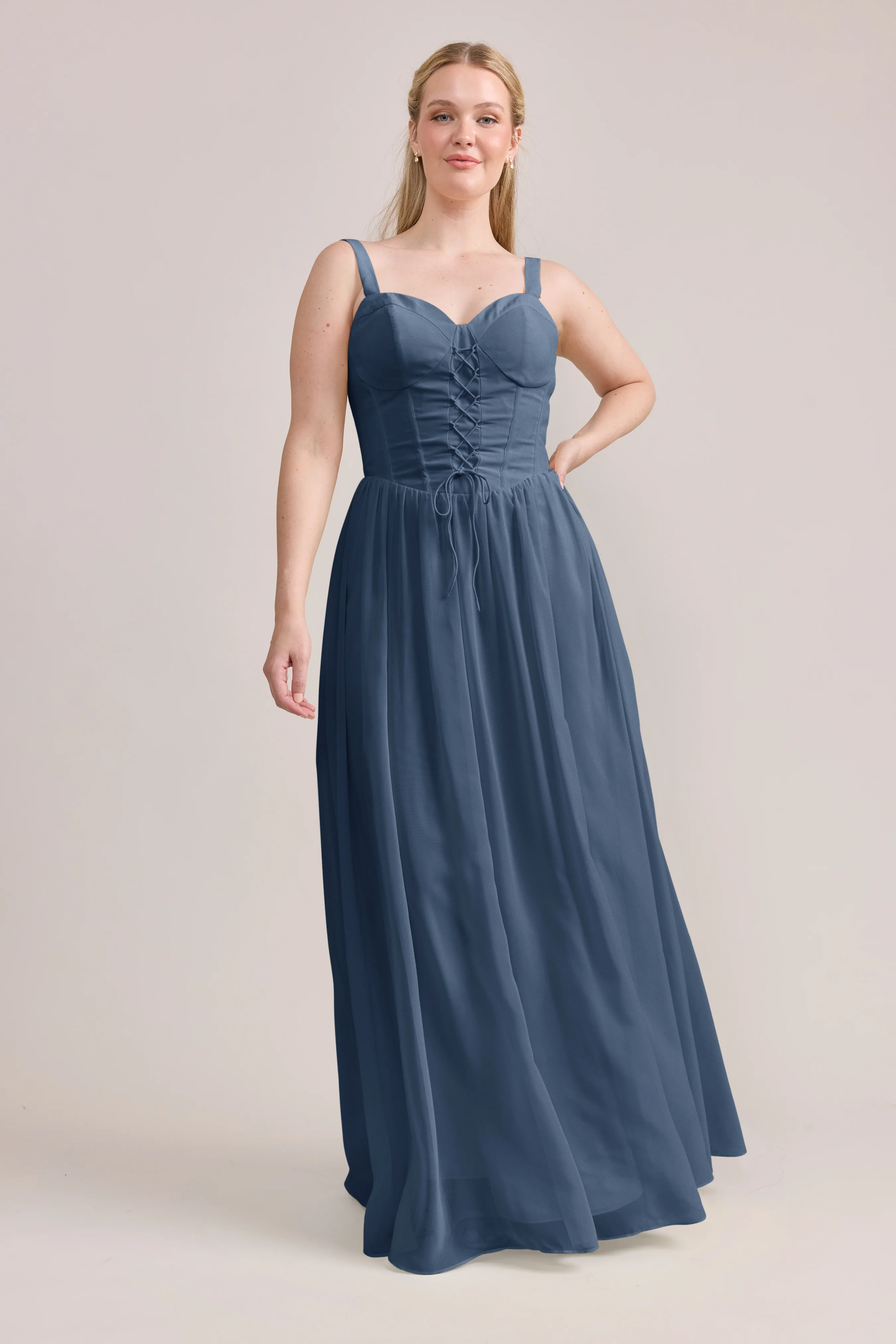 Alena Chiffon Dress | Made To Order - Image 39
