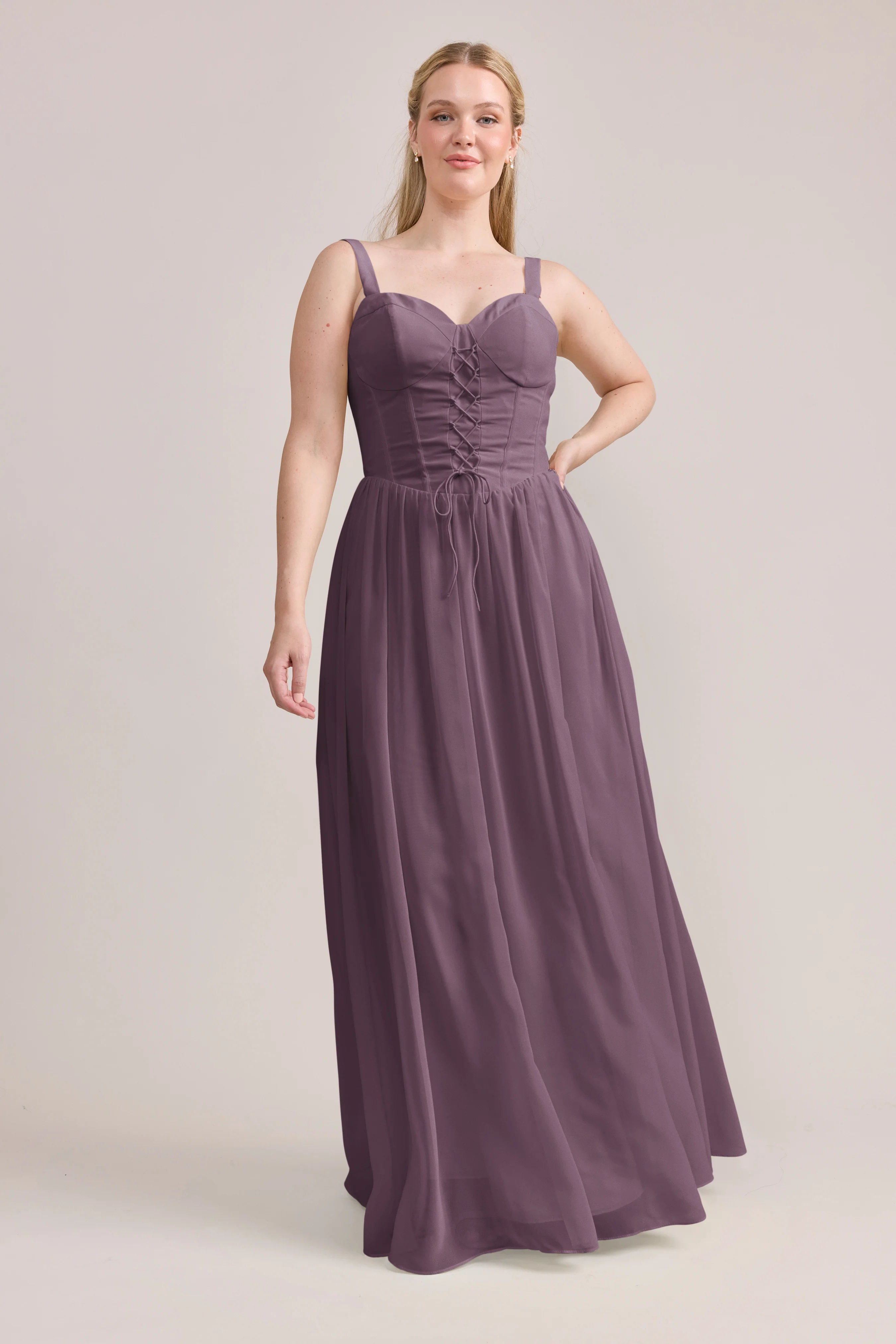 Alena Chiffon Dress | Made To Order - Image 42