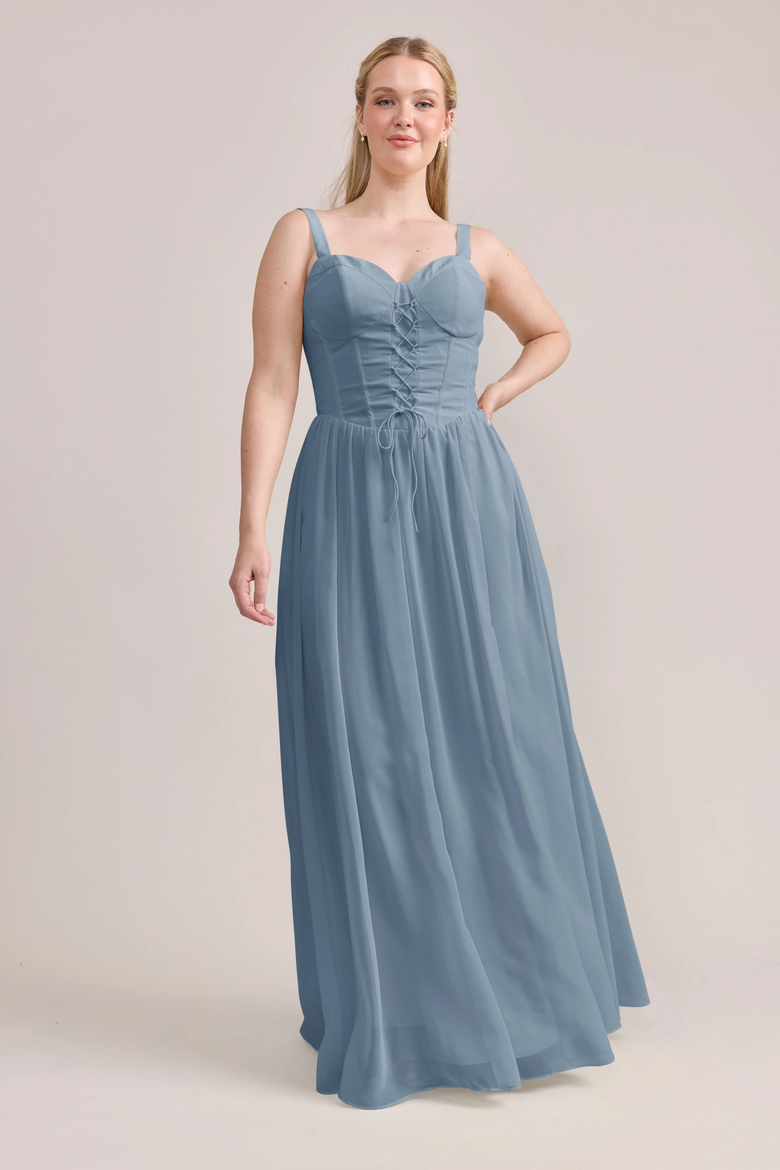 Alena Chiffon Dress | Made To Order - Image 50
