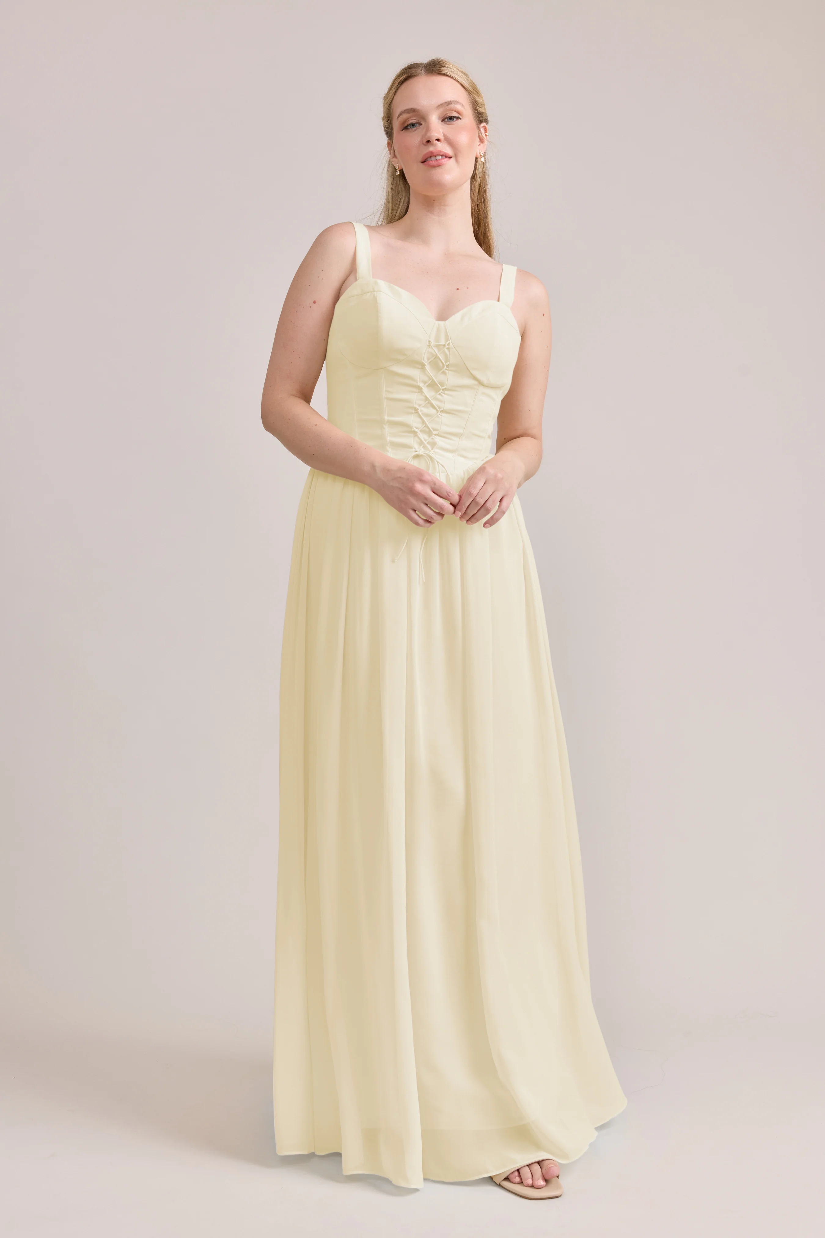 Alena Chiffon Dress | Made To Order - Image 87
