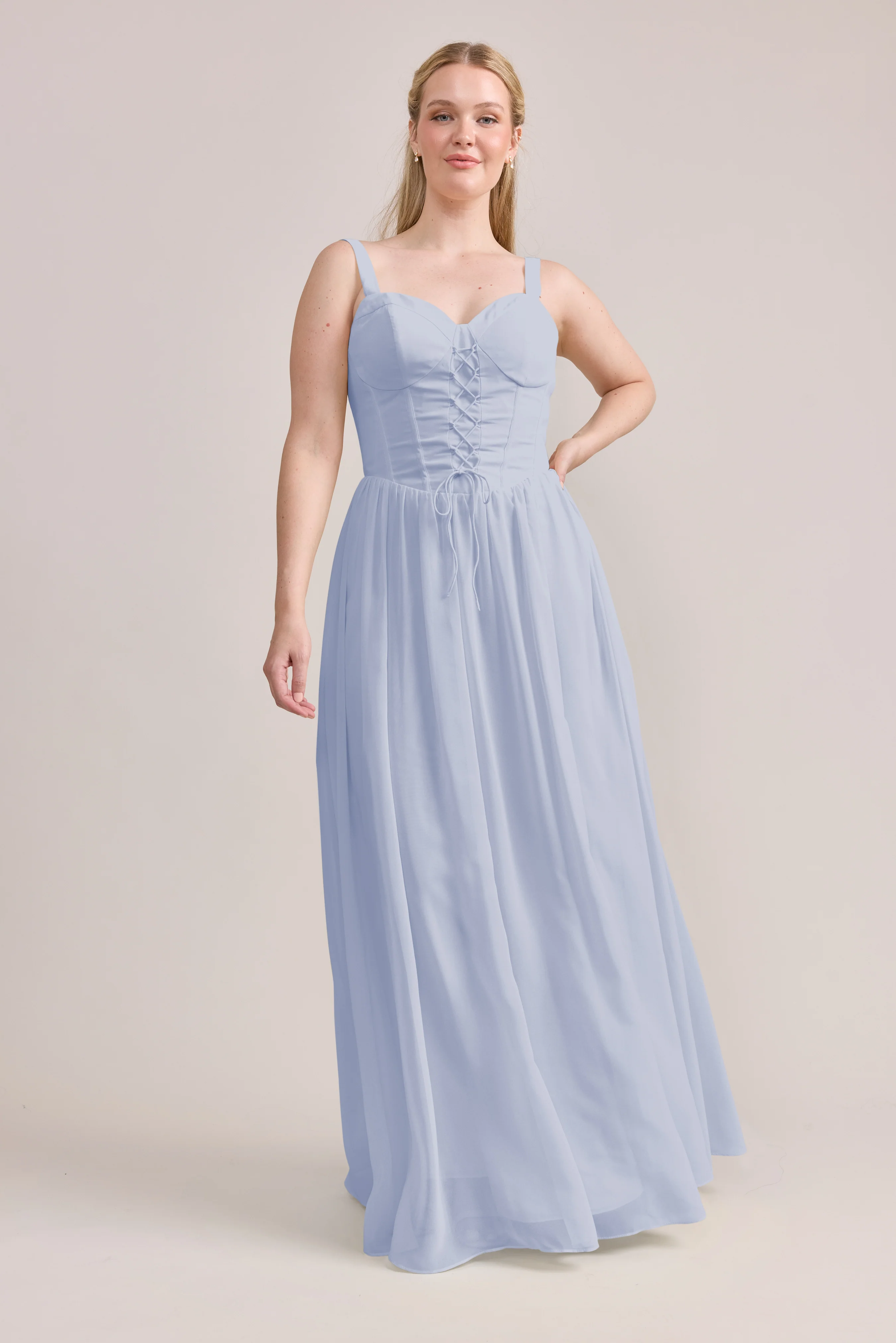 Alena Chiffon Dress | Made To Order - Image 93