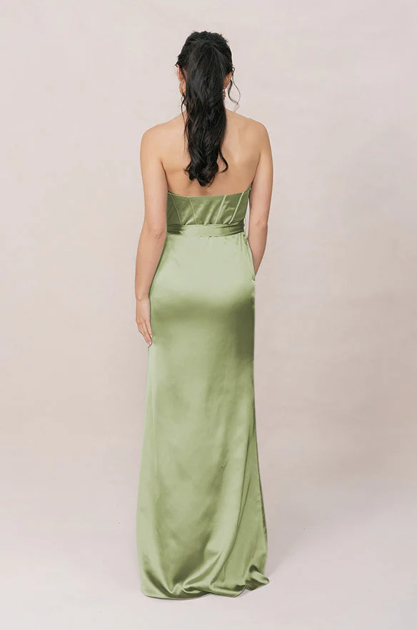Amara Satin Dress | Made To Order - Image 164