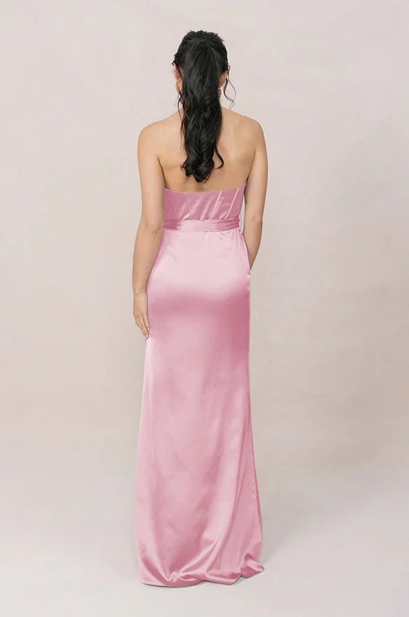 Amara Satin Dress | Made To Order - Image 166