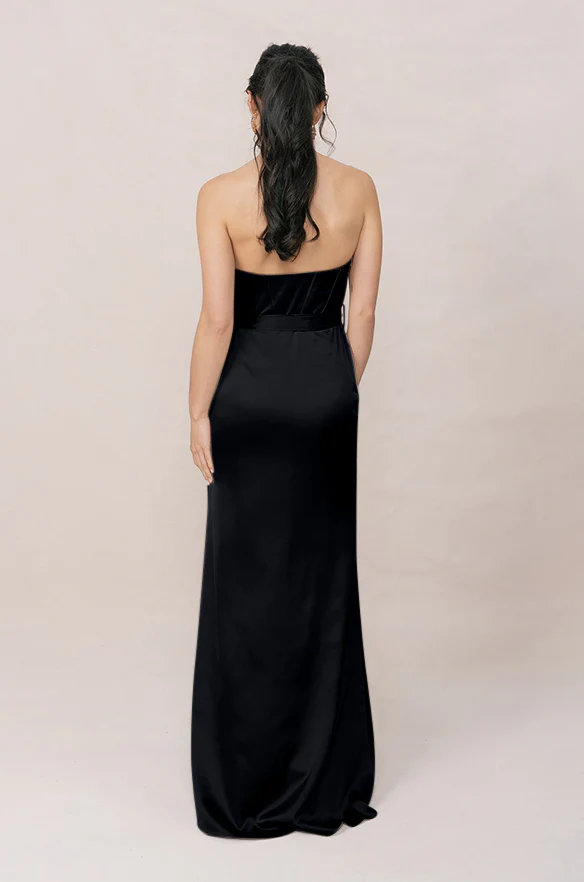 Amara Satin Dress | Made To Order - Image 17