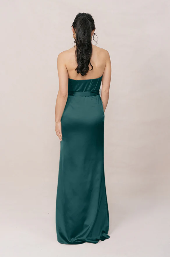 Amara Satin Dress | Made To Order - Image 27