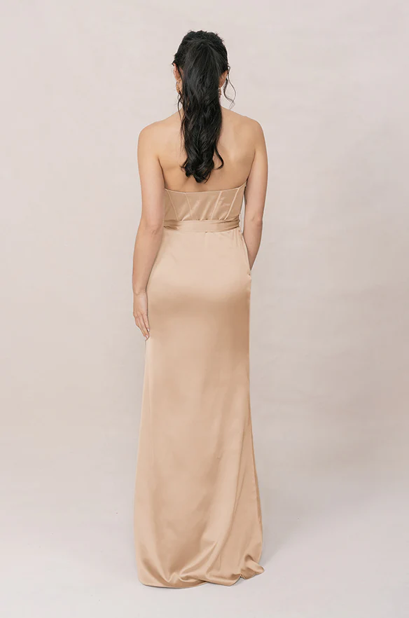Amara Satin Dress | Made To Order - Image 51