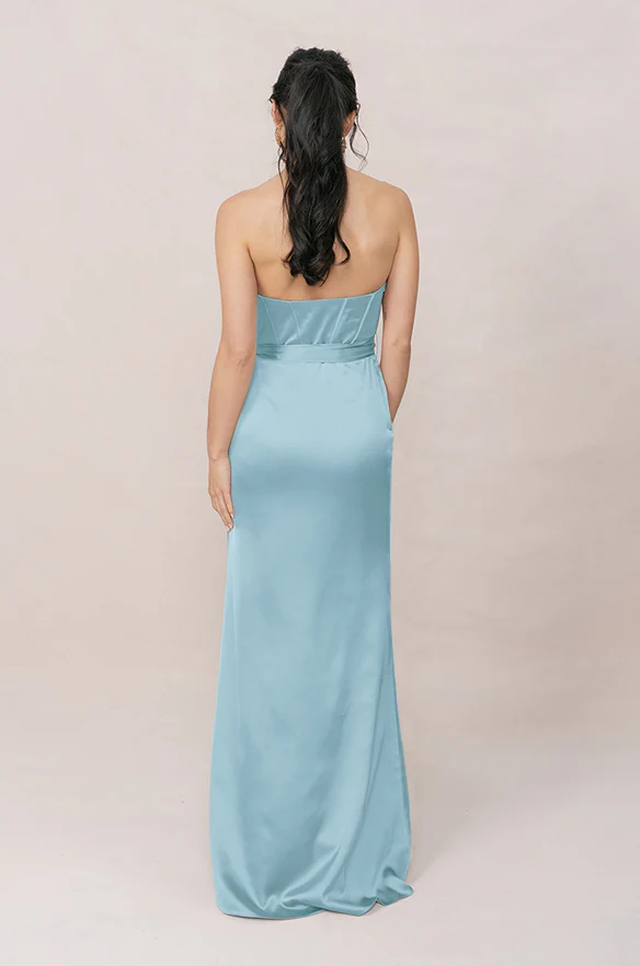 Amara Satin Dress | Made To Order - Image 57
