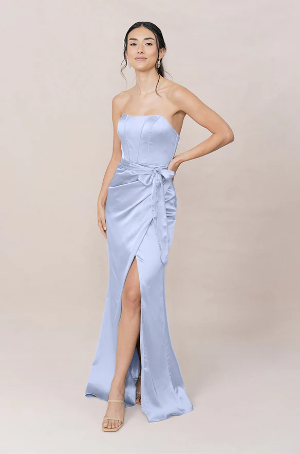 Amara Satin Dress | Made To Order - Image 76