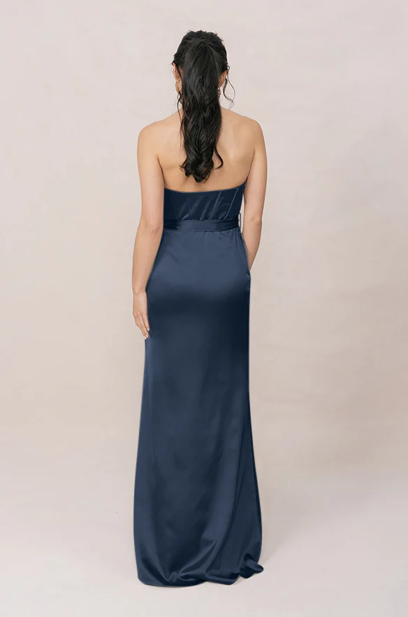 Amara Satin Dress | Made To Order - Image 81