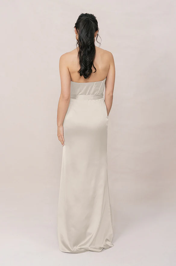 Amara Satin Dress | Made To Order - Image 97