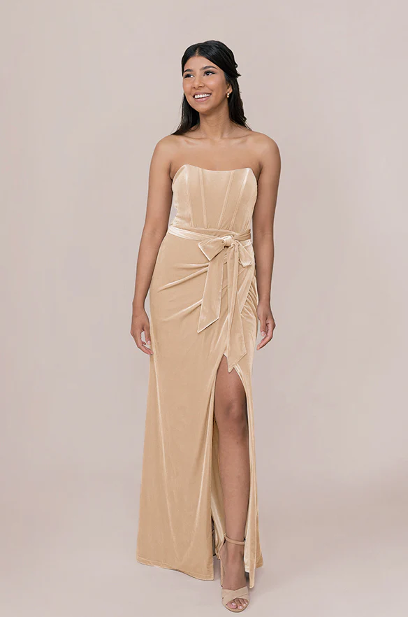 Amara Velvet Dress | Made To Order - Image 15