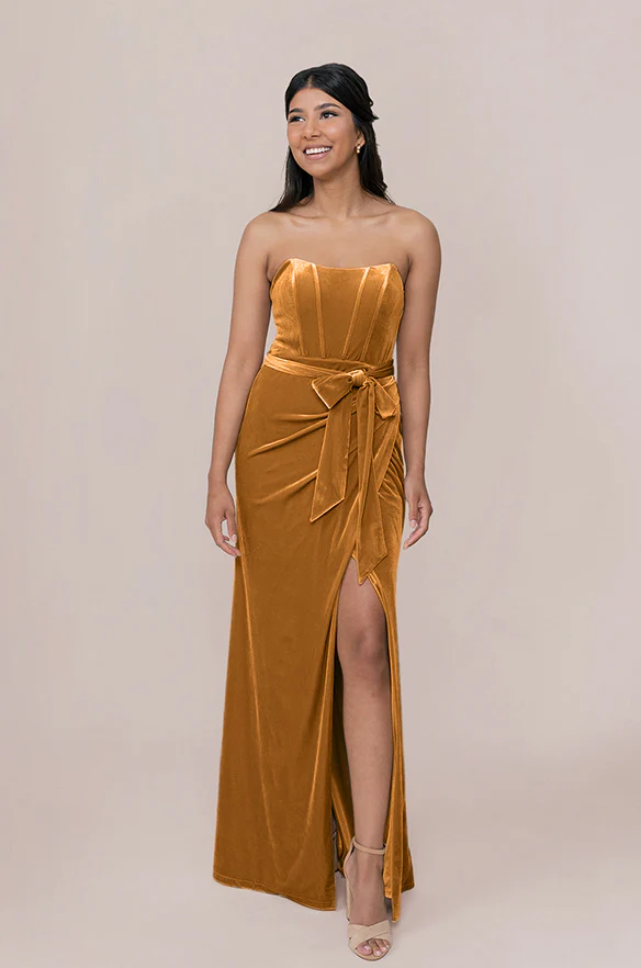 Amara Velvet Dress | Made To Order - Image 17