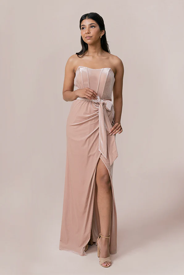 Amara Velvet Dress | Made To Order - Image 4