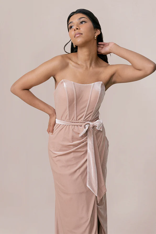 Amara Velvet Dress | Made To Order - Image 5