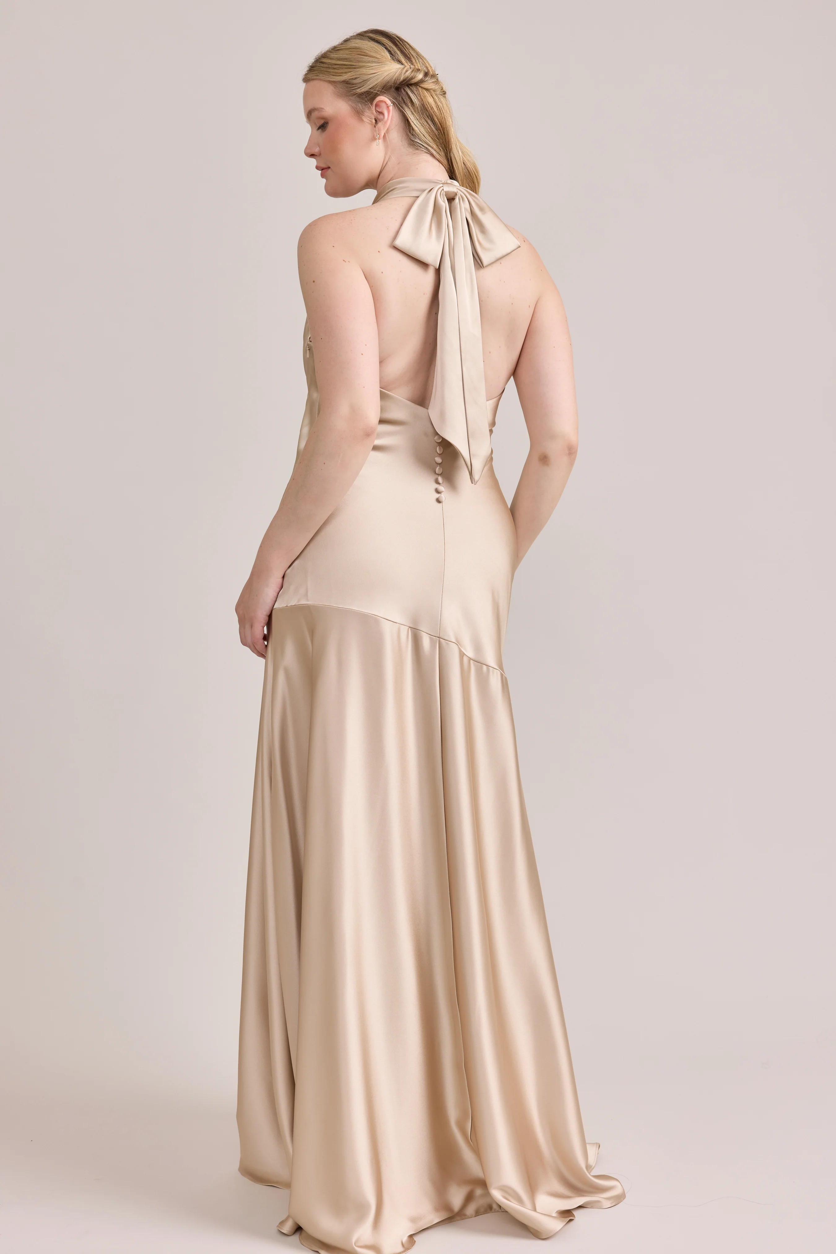 Amaya Satin Dress | Made To Order - Image 3