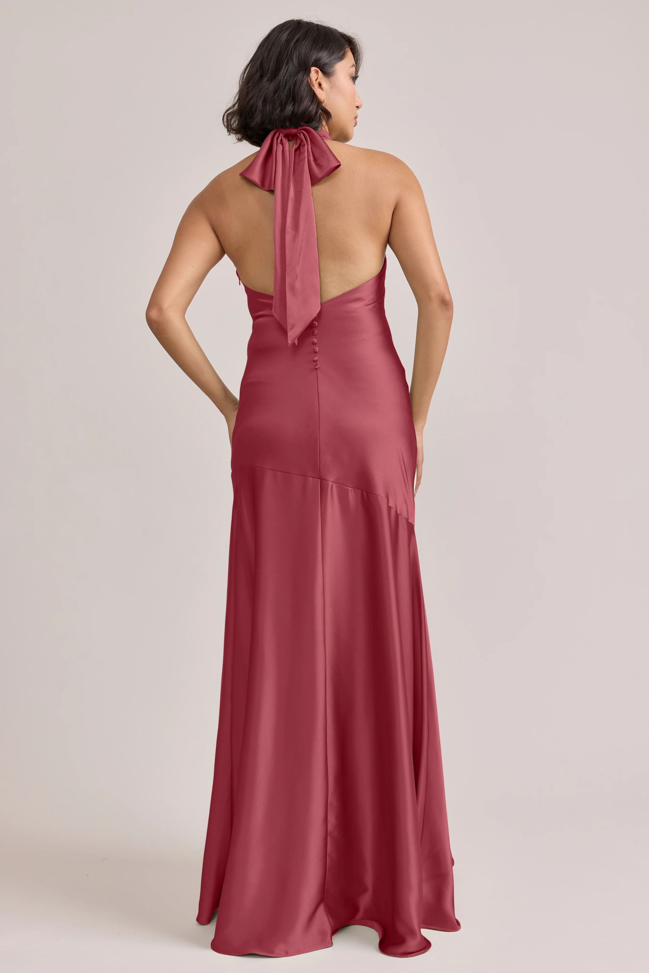Amaya Satin Dress | Made To Order - Image 11