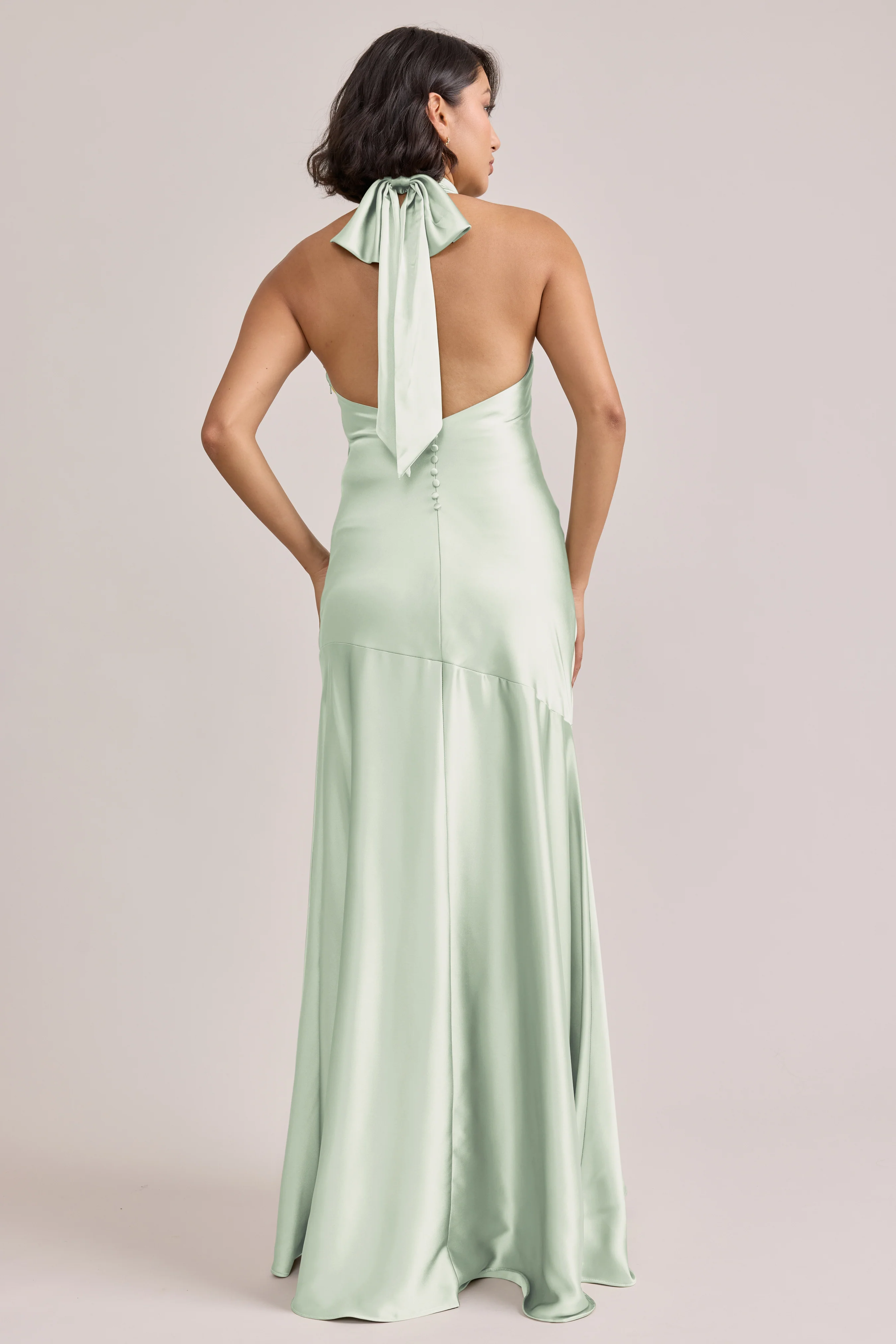Amaya Satin Dress | Made To Order - Image 111