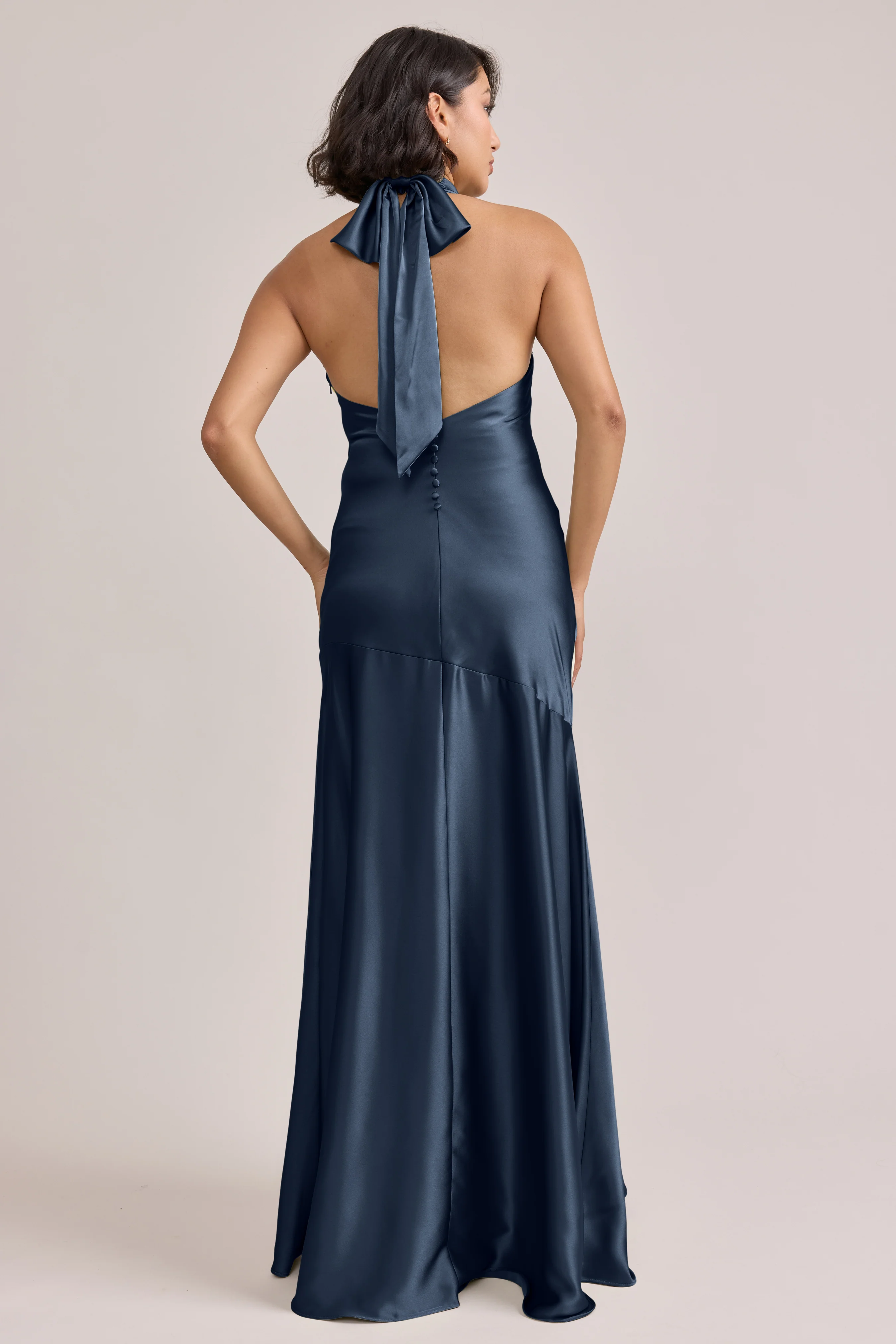 Amaya Satin Dress | Made To Order - Image 117