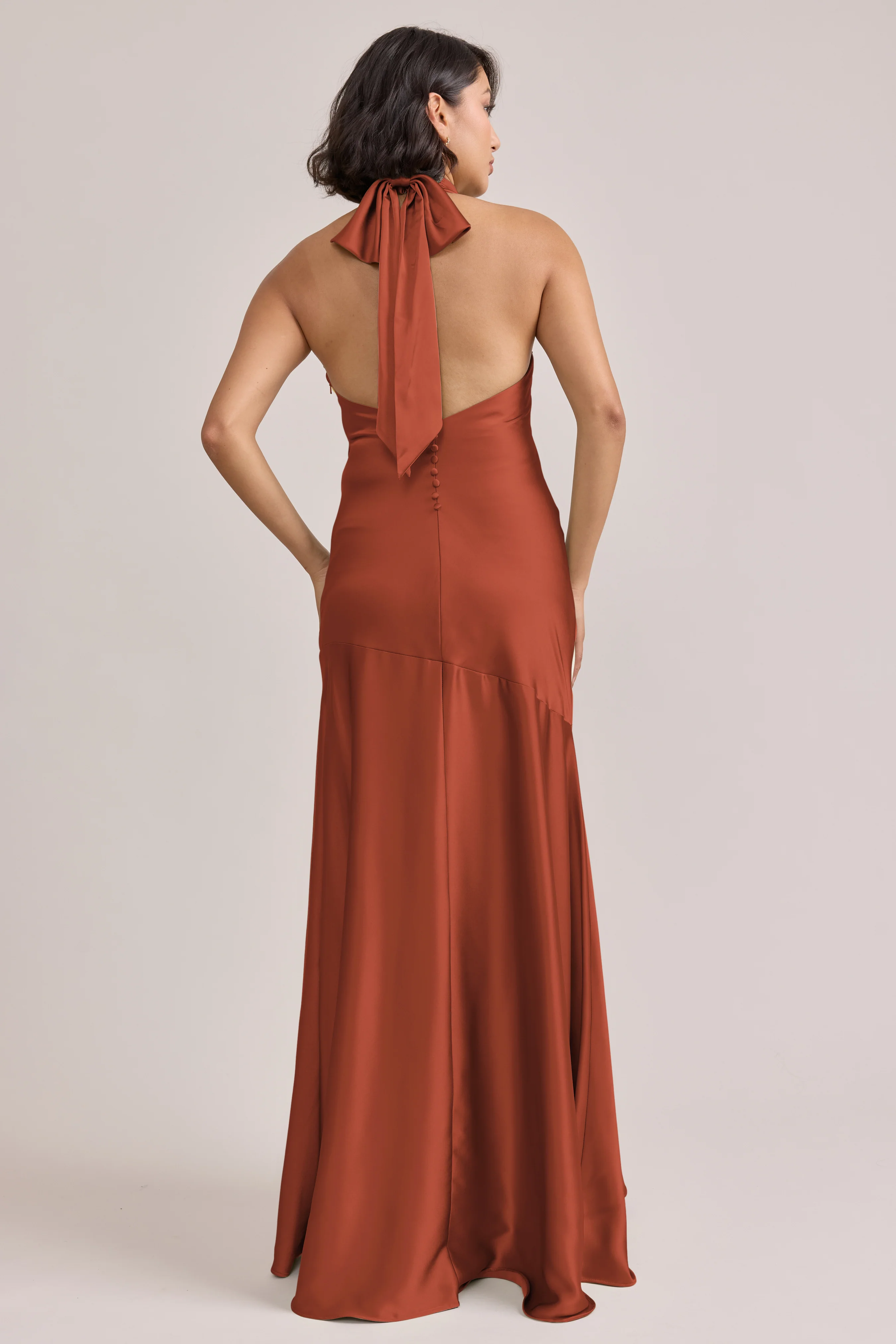 Amaya Satin Dress | Made To Order - Image 132