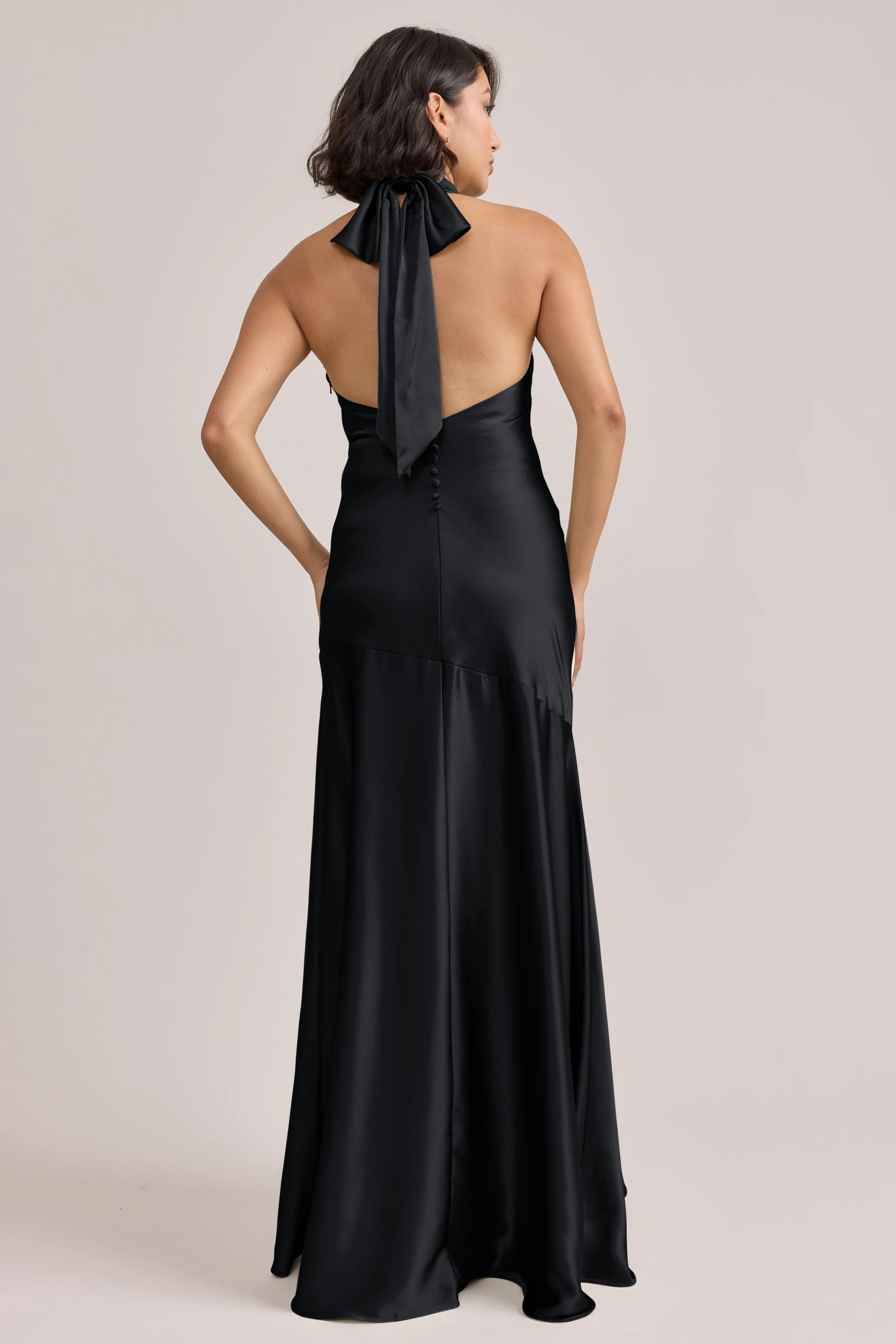 Amaya Satin Dress | Made To Order - Image 14
