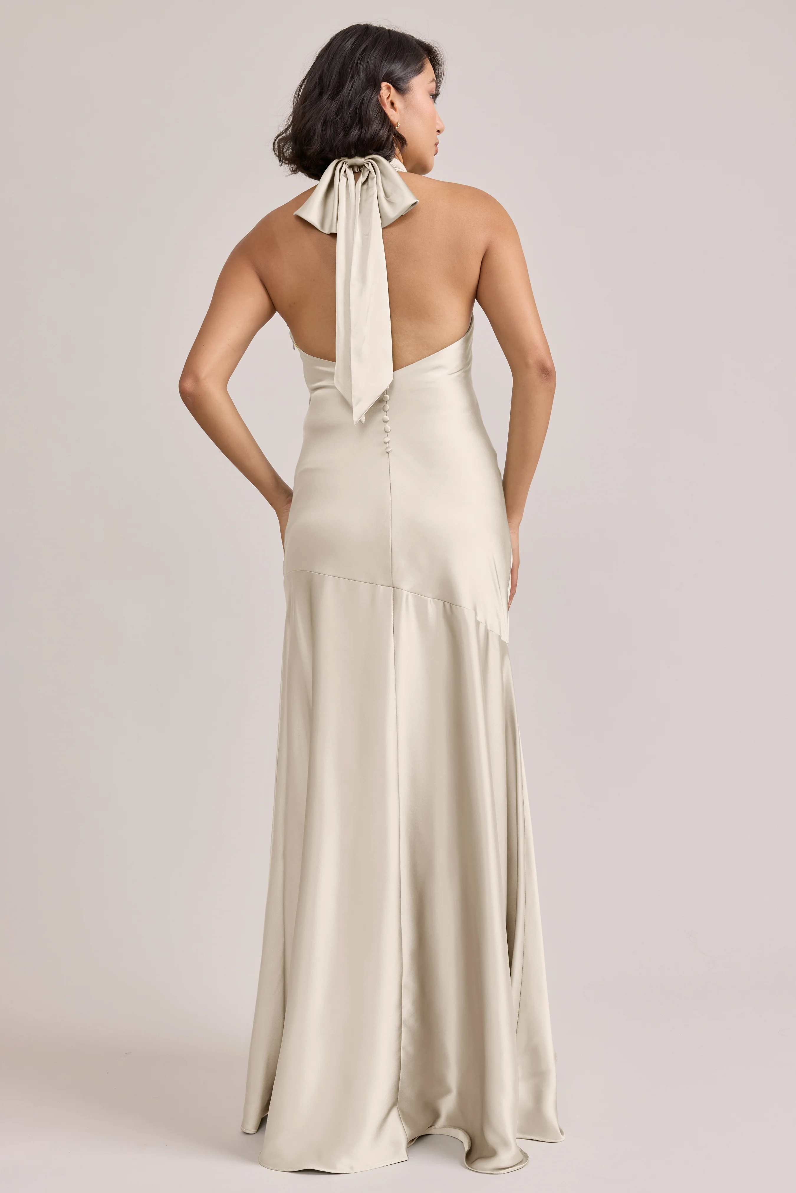 Amaya Satin Dress | Made To Order - Image 141