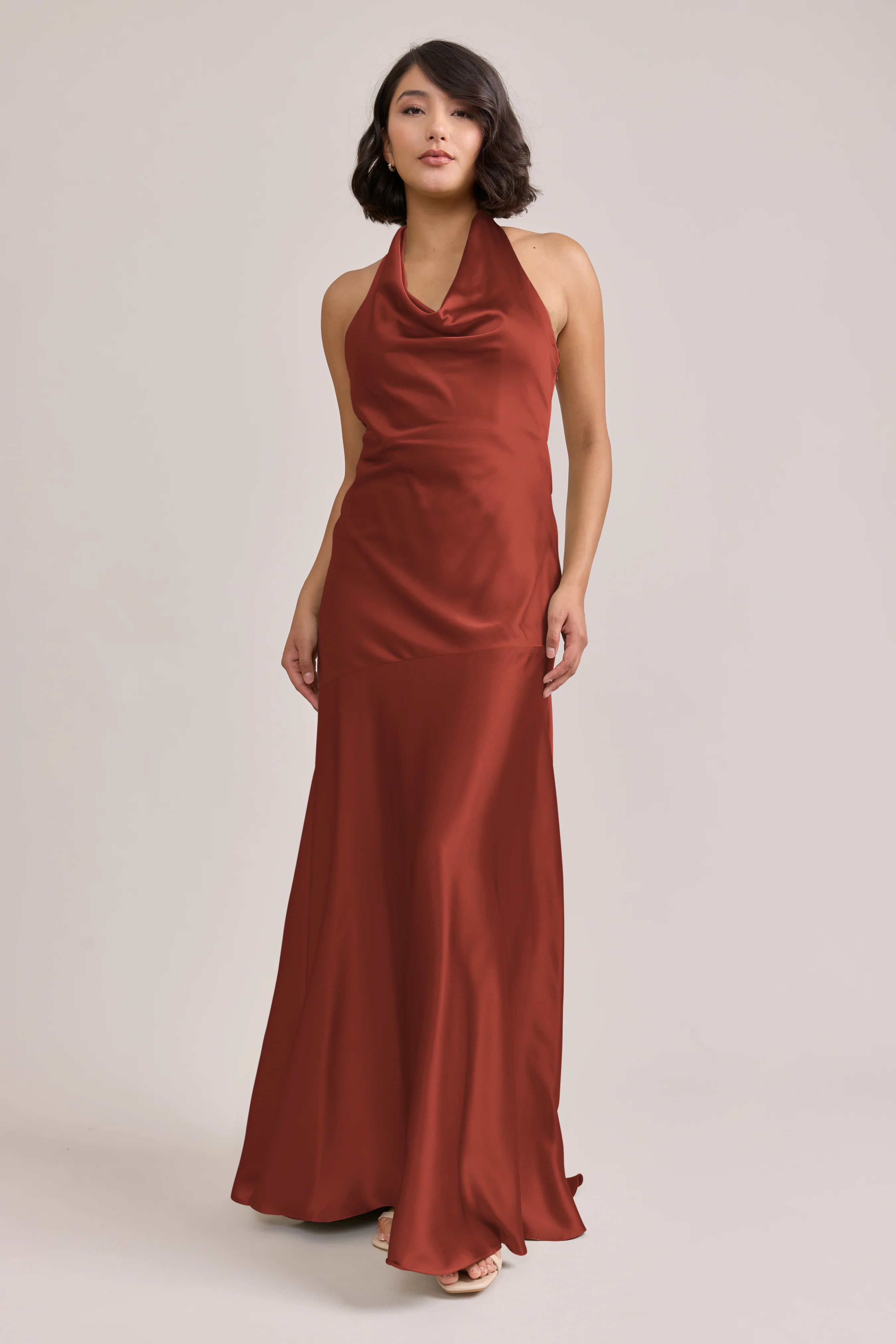 Amaya Satin Dress | Made To Order - Image 148