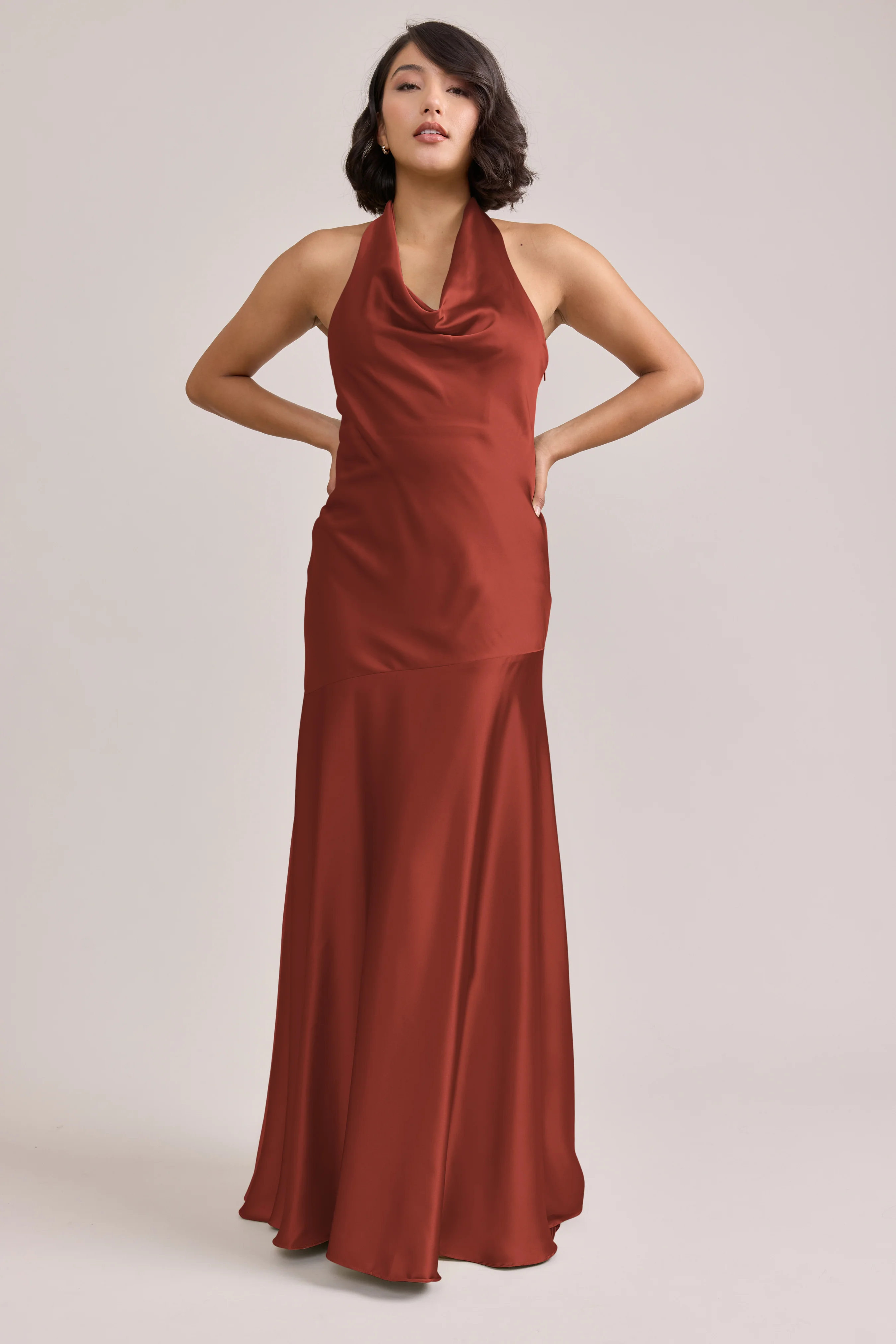 Amaya Satin Dress | Made To Order - Image 149