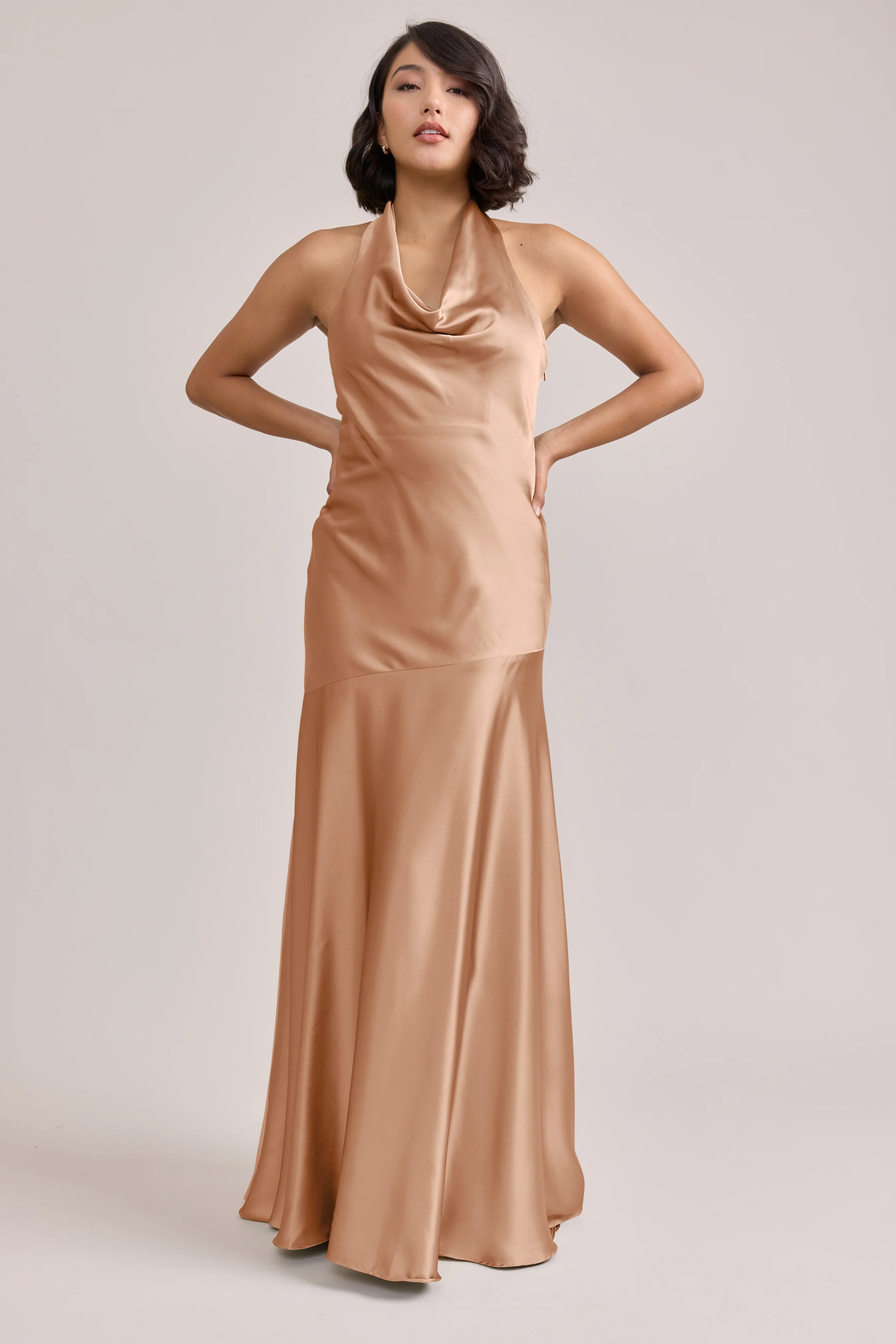 Amaya Satin Dress | Made To Order - Image 152