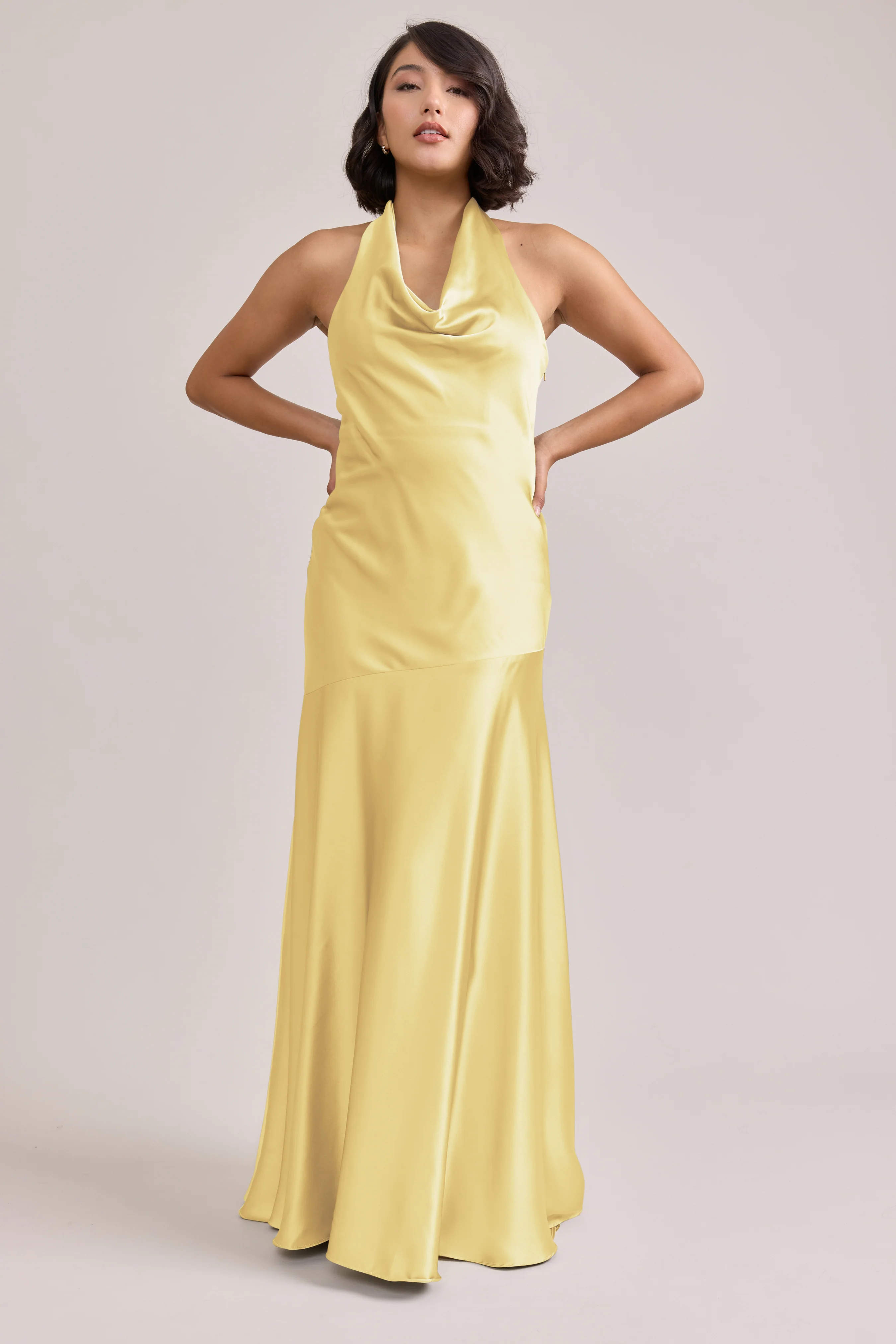 Amaya Satin Dress | Made To Order - Image 158