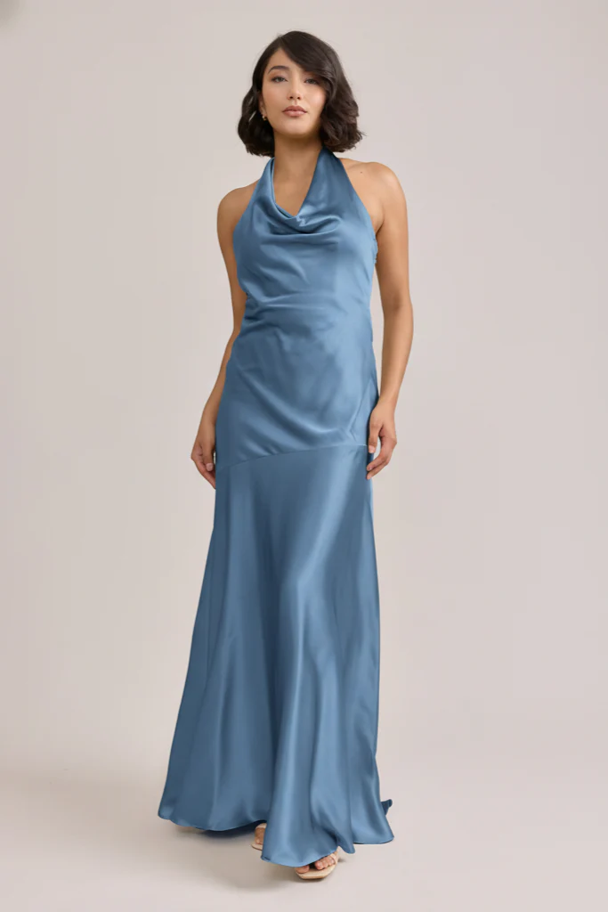 Amaya Satin Dress | Made To Order - Image 160