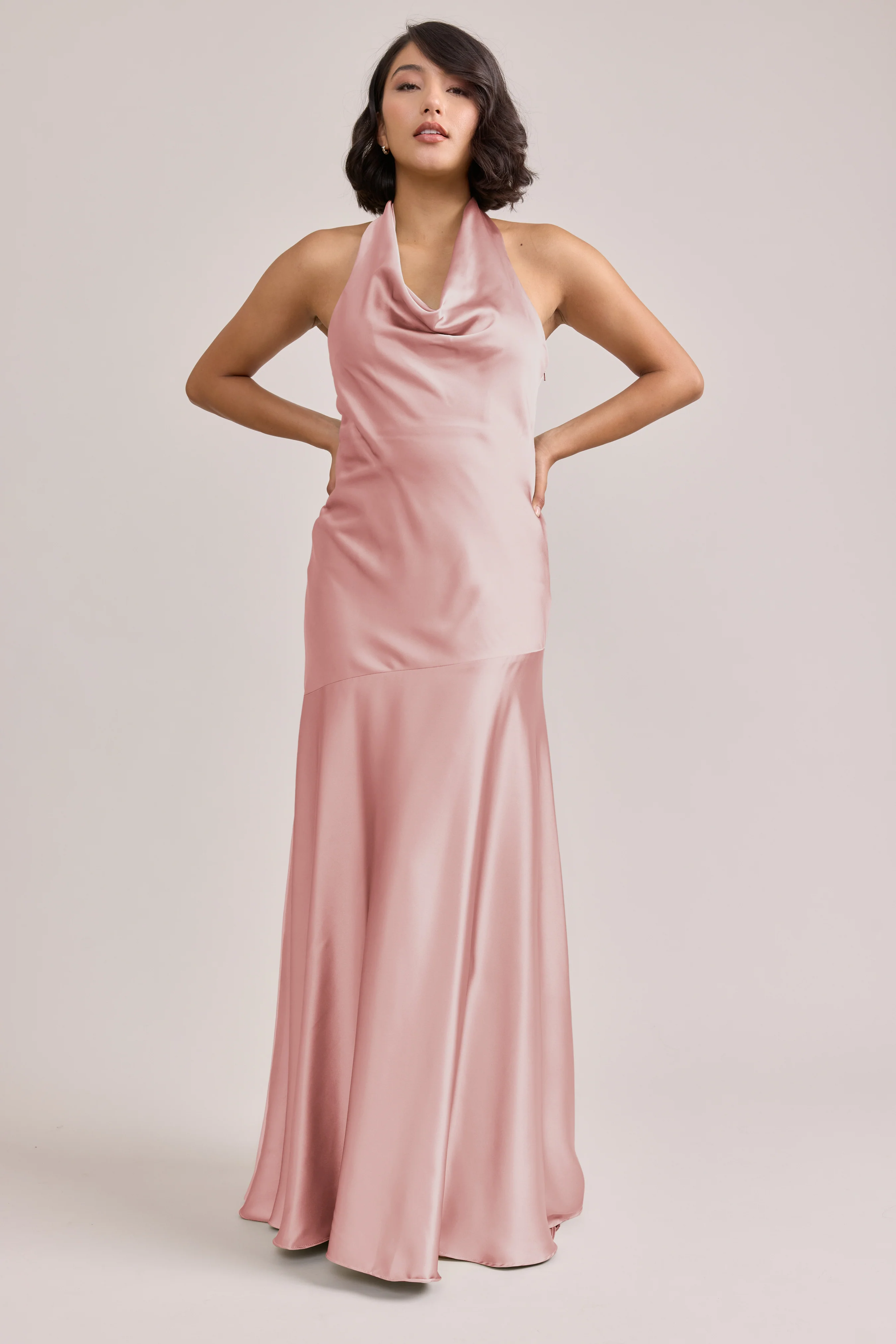 Amaya Satin Dress | Made To Order - Image 20