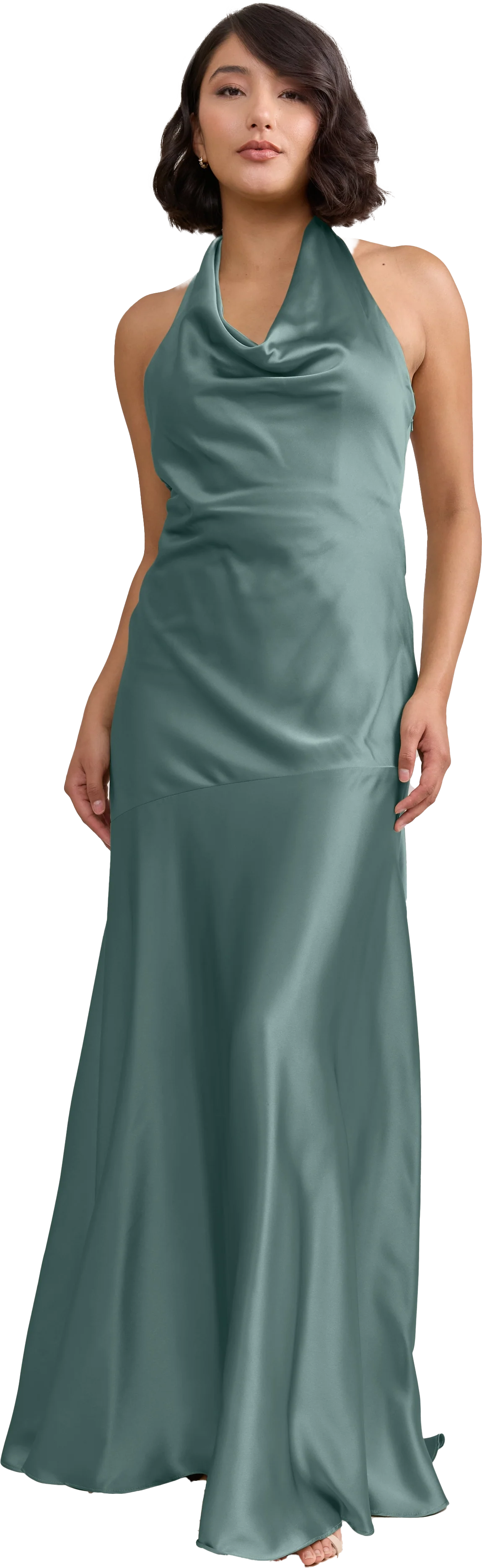 Amaya Satin Dress | Made To Order - Image 208