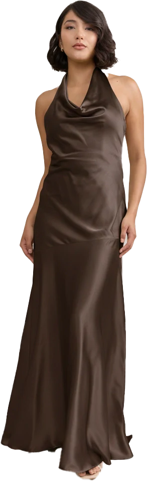 Amaya Satin Dress | Made To Order - Image 218