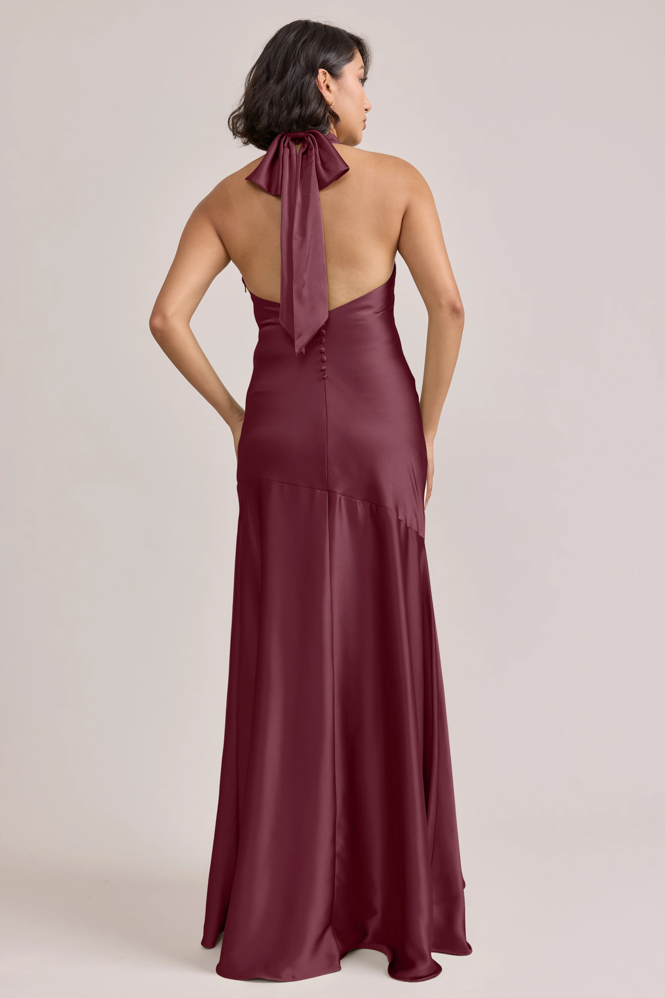 Amaya Satin Dress | Made To Order - Image 23