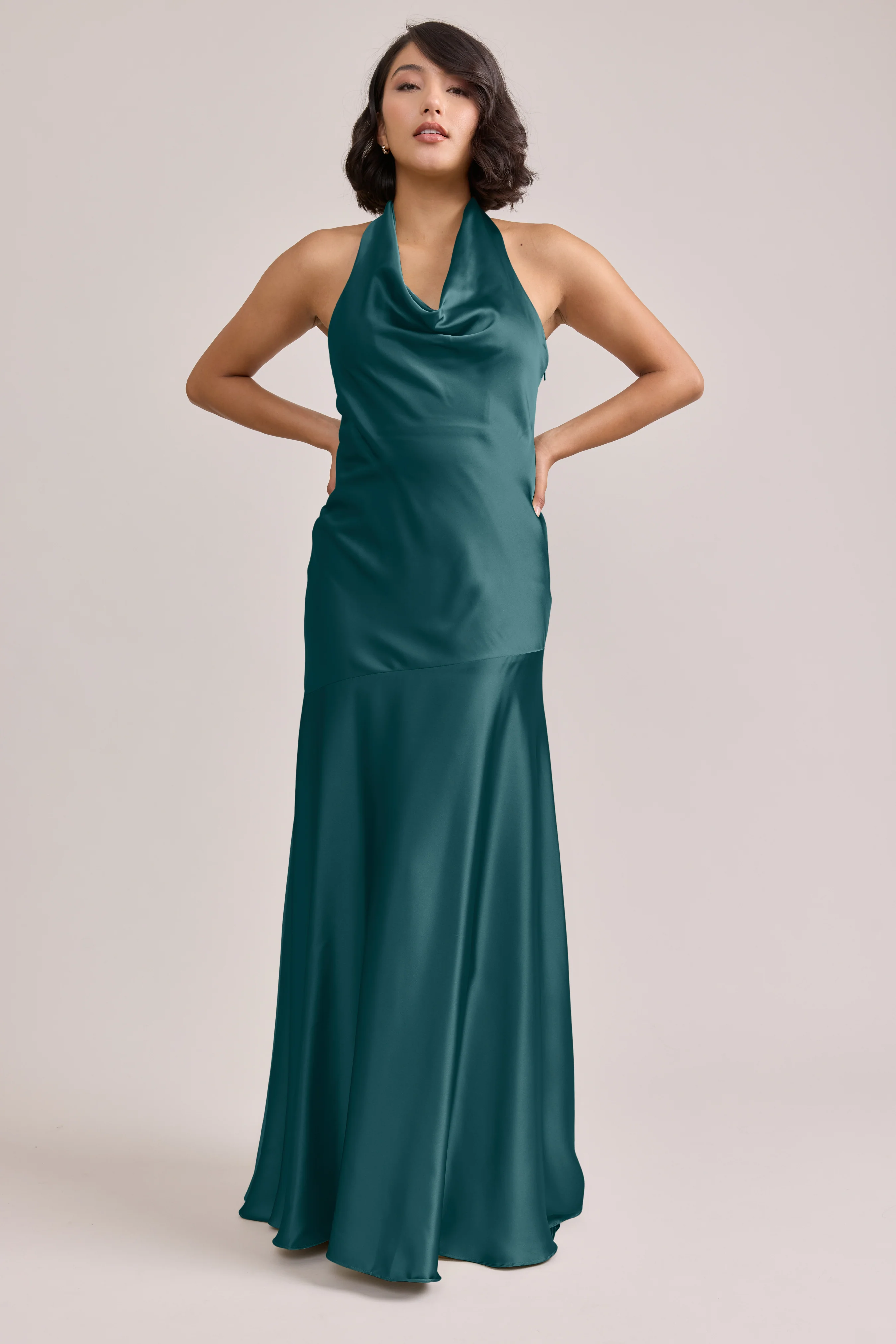 Amaya Satin Dress | Made To Order - Image 29
