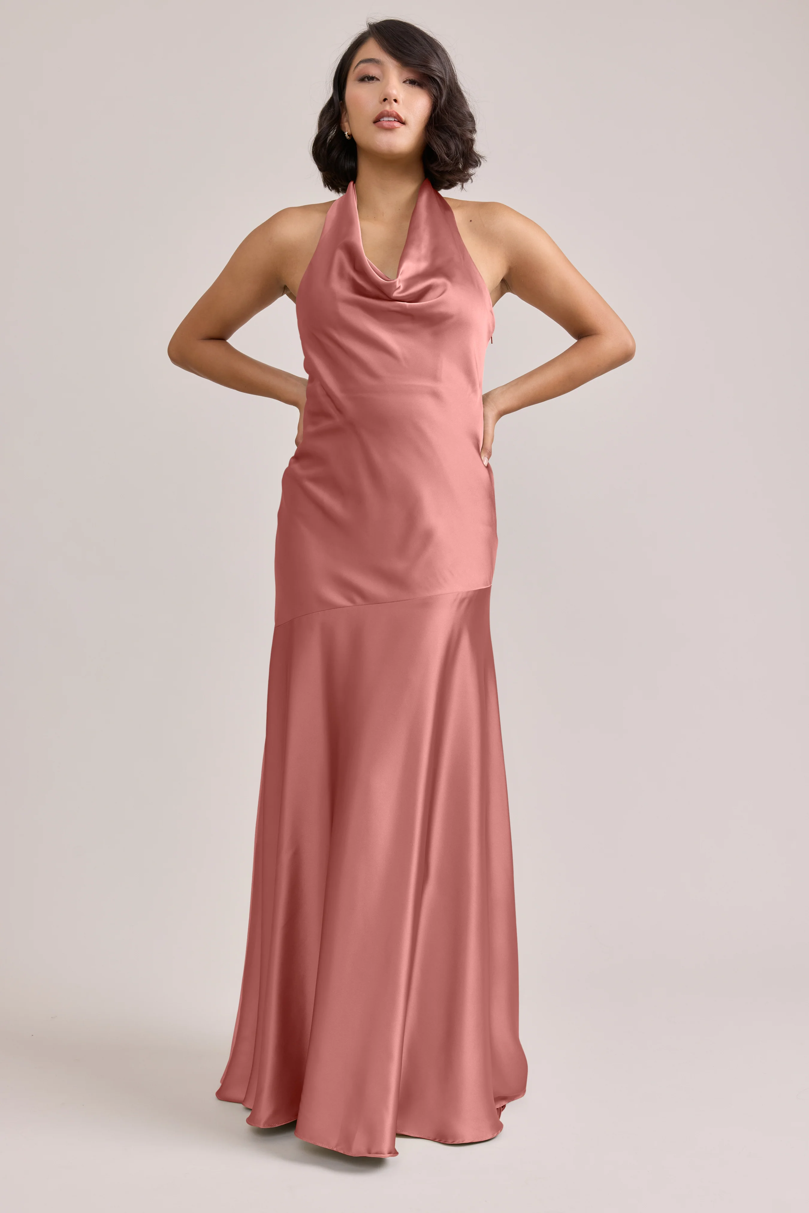 Amaya Satin Dress | Made To Order - Image 36