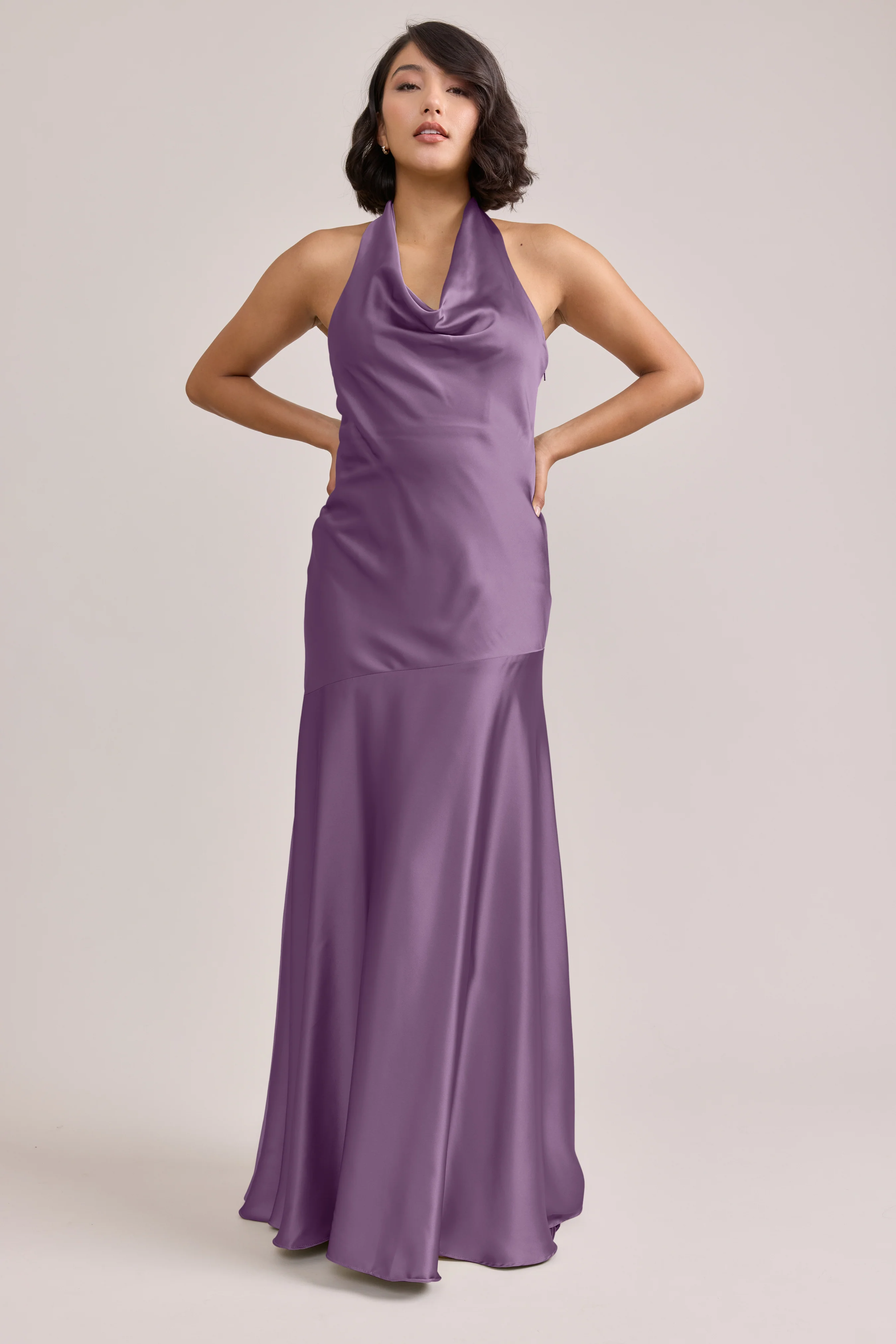 Amaya Satin Dress | Made To Order - Image 40