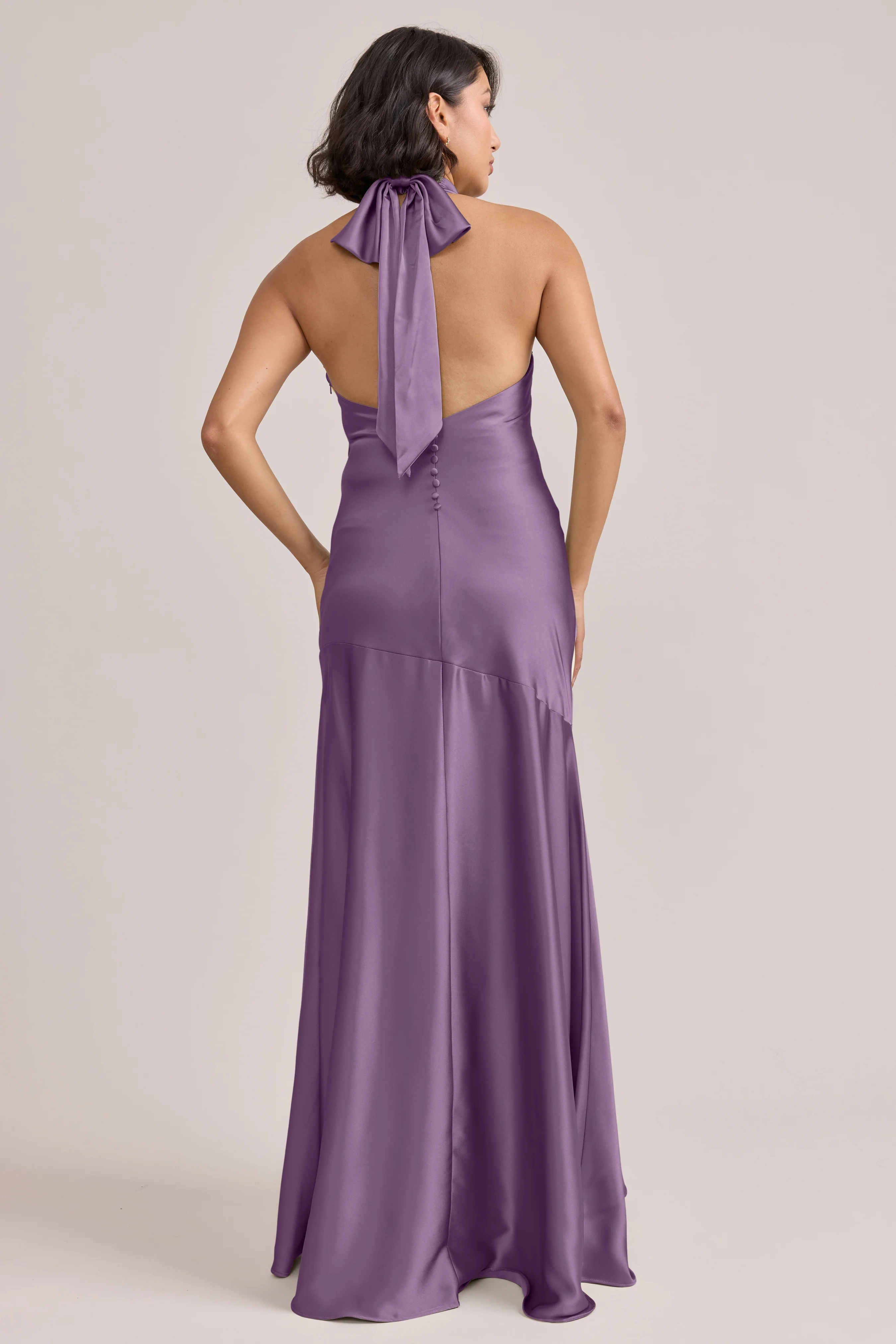 Amaya Satin Dress | Made To Order - Image 41