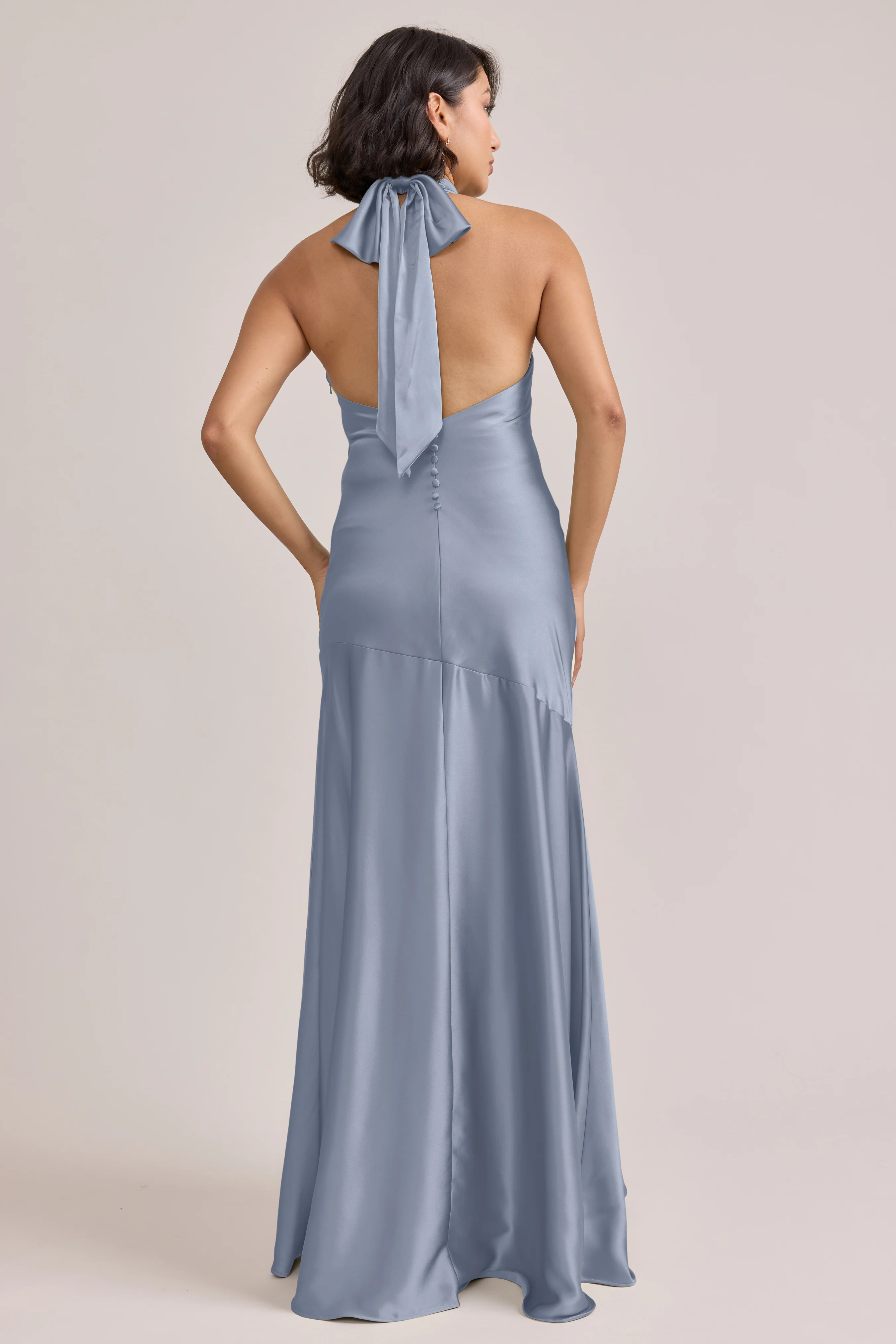 Amaya Satin Dress | Made To Order - Image 53