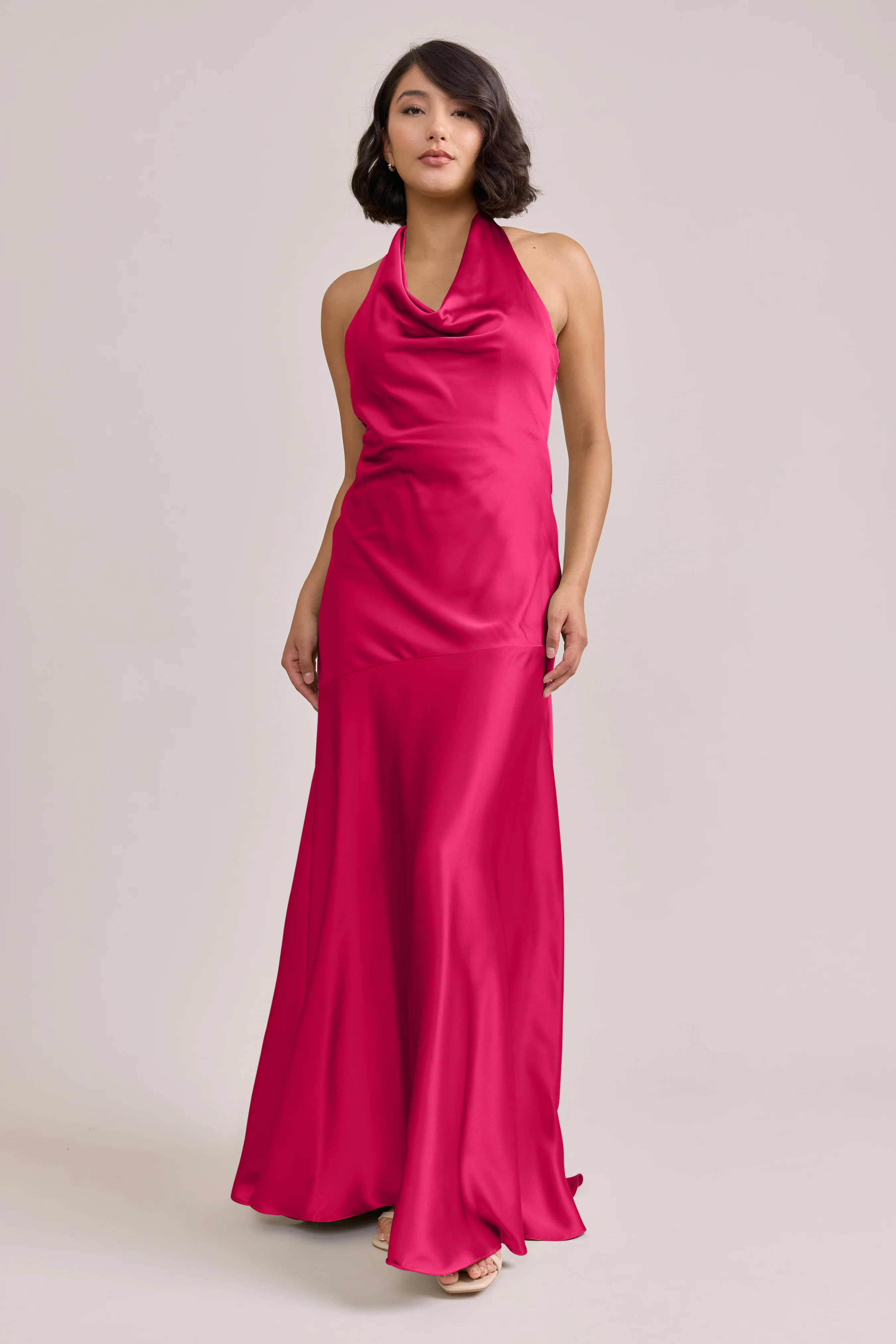 Amaya Satin Dress | Made To Order - Image 64