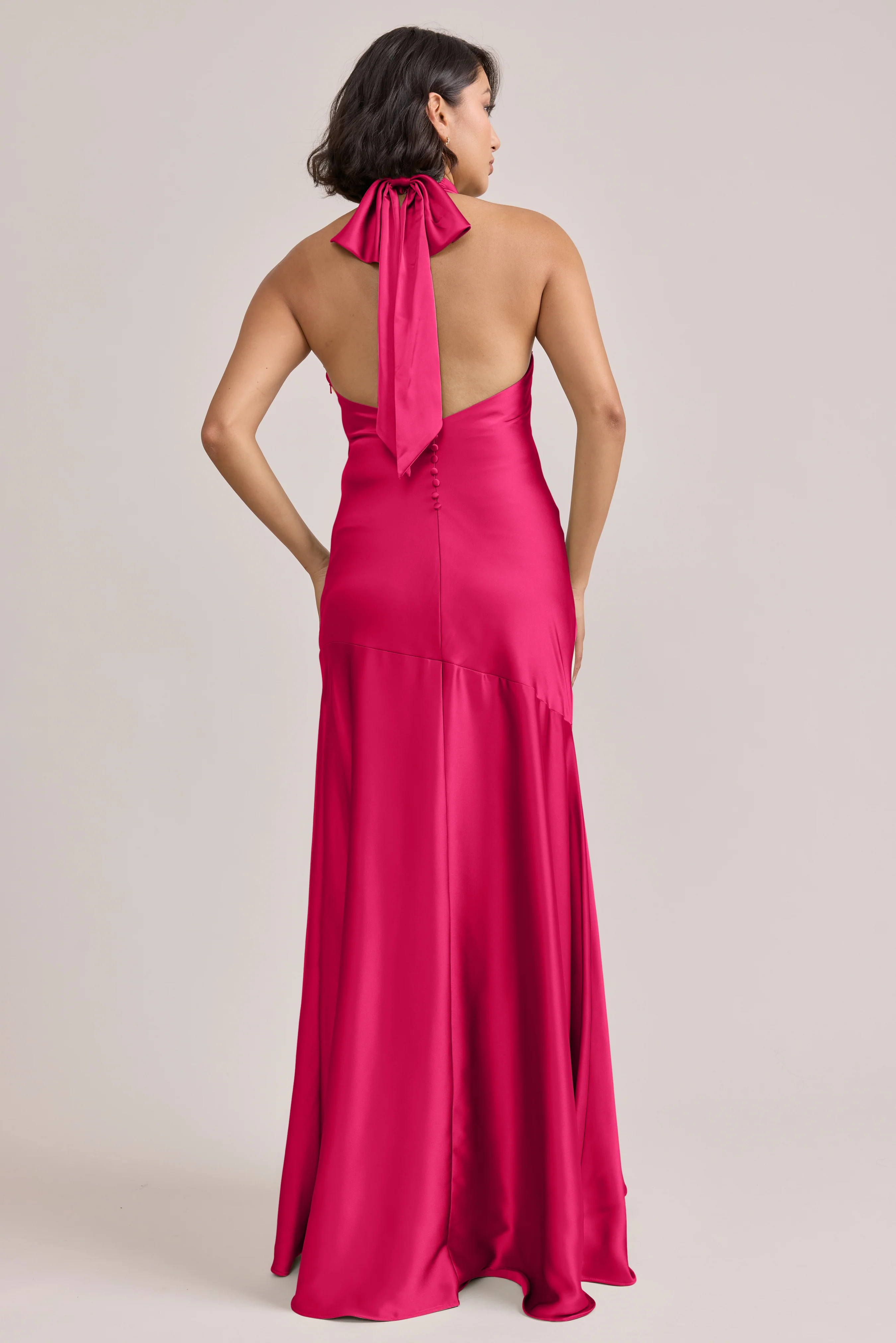 Amaya Satin Dress | Made To Order - Image 66