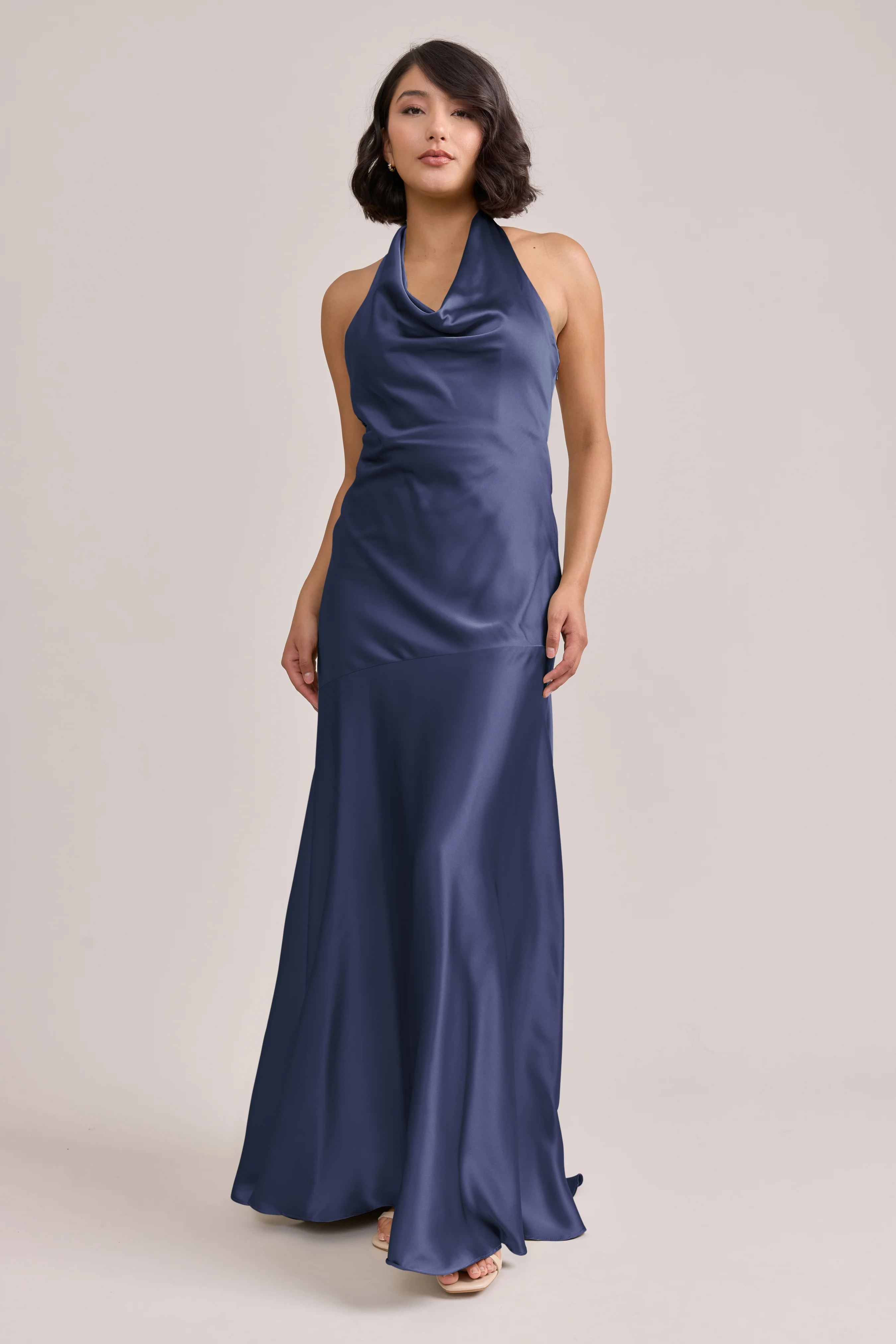 Amaya Satin Dress | Made To Order - Image 67