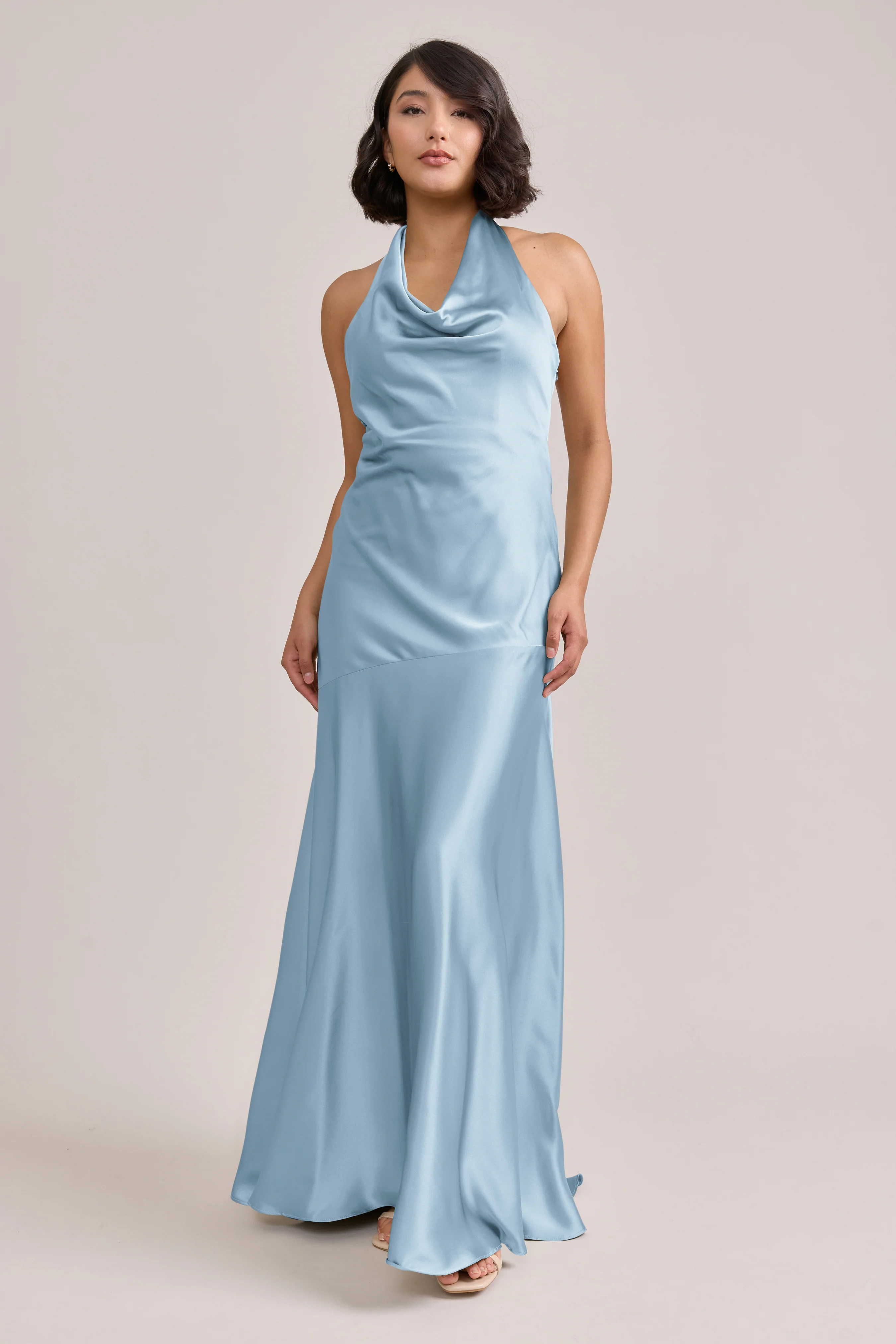 Amaya Satin Dress | Made To Order - Image 70