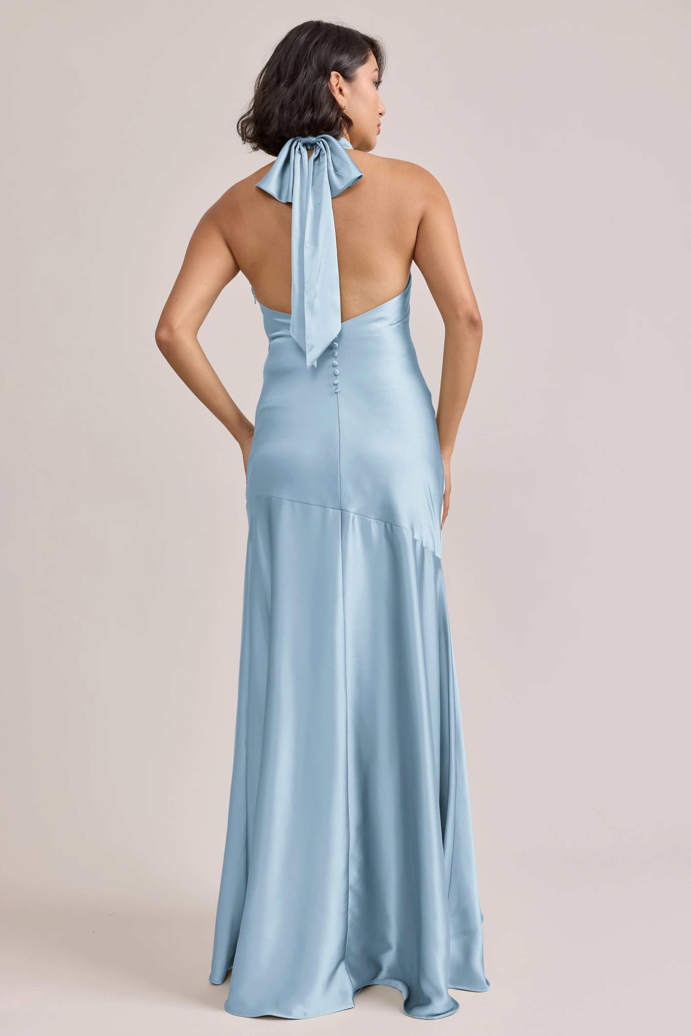 Amaya Satin Dress | Made To Order - Image 72